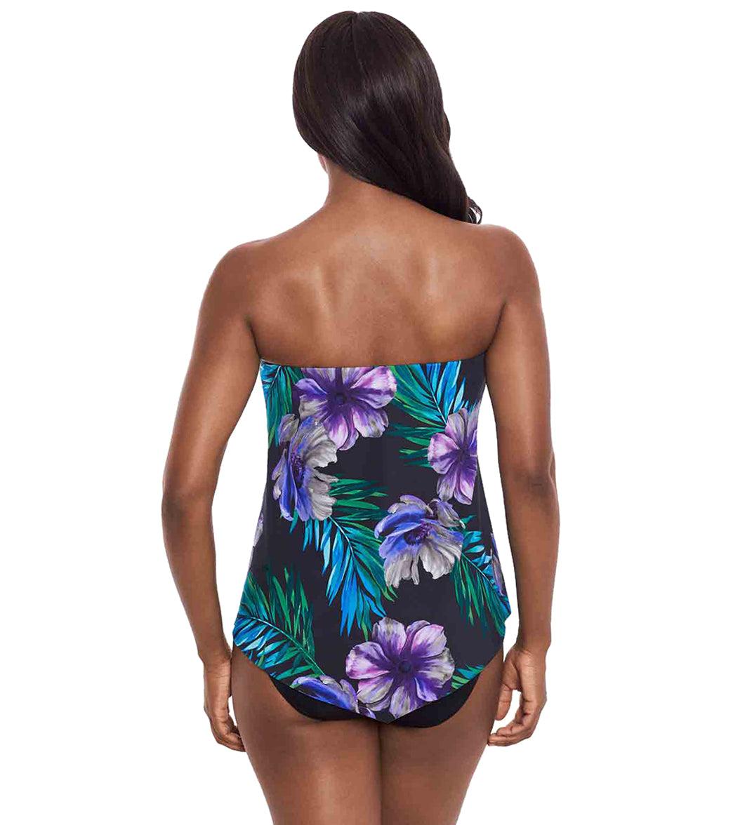 Miraclesuit Women's Flora Aura Hankini Tankini Top、mySite、noshort