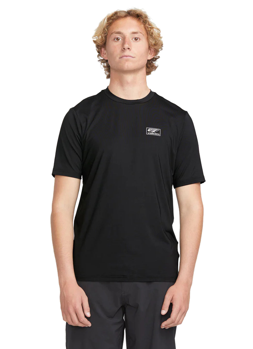 Volcom Men's Modstone Loose Short Sleeve Rash Guard、mySite、noshort
