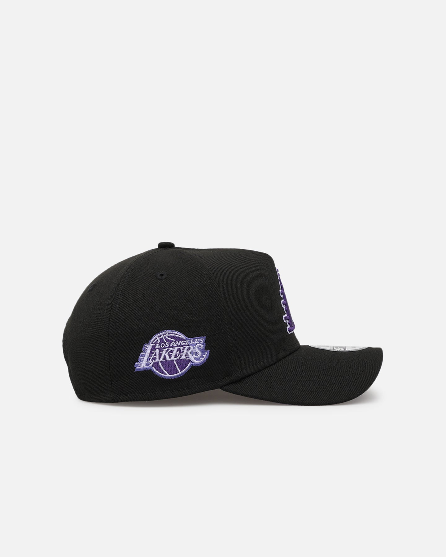 New Era Los Angeles Lakers 'Purple Haze' 9FORTY A-Frame Snapback Black/Purple、mySite、zt4zffjzw