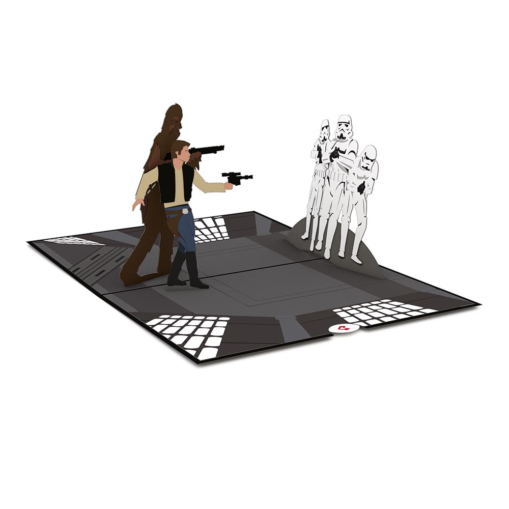 Star Wars™ The Death Star™ Showdown Pop-Up Card、mySite、solidvoid