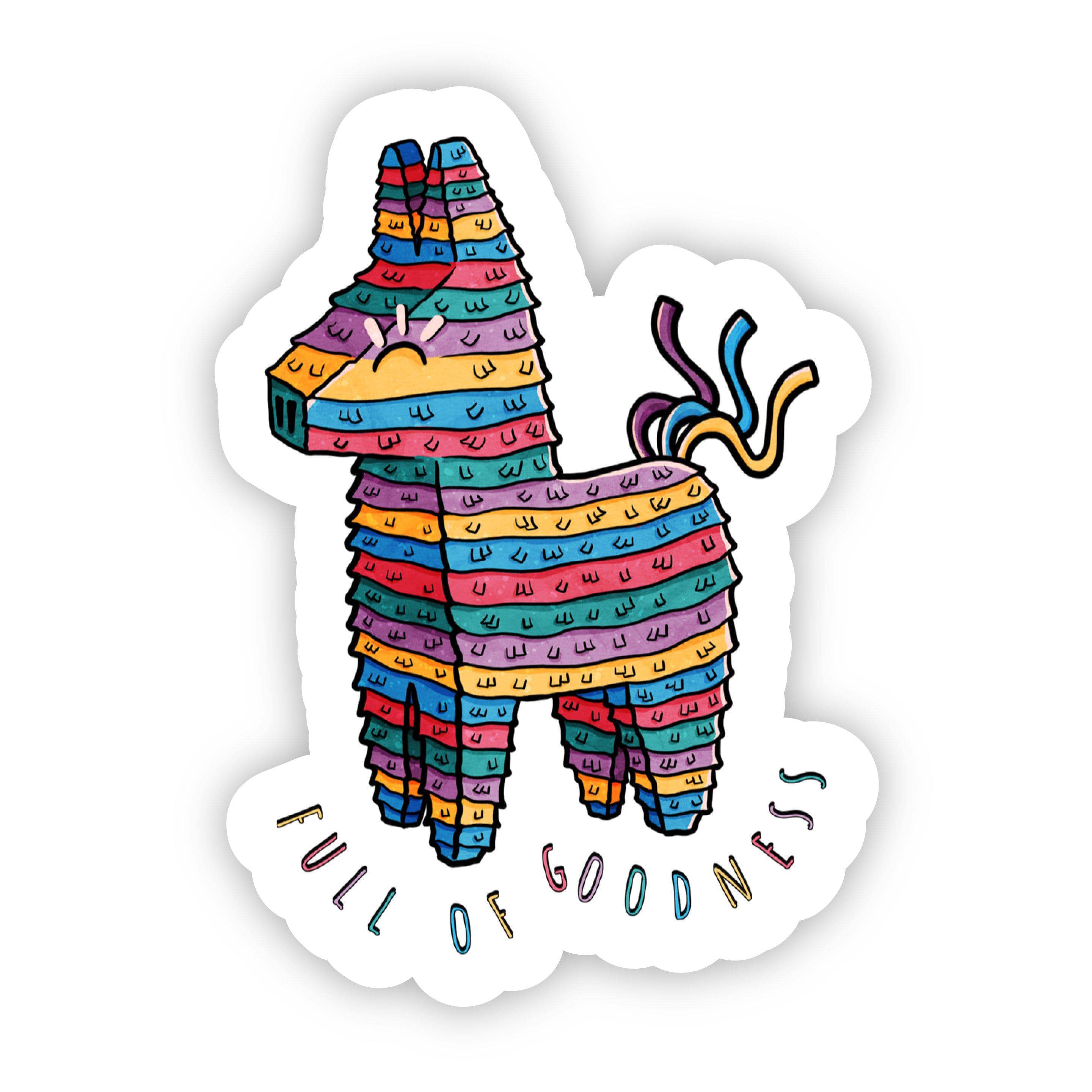  Full of Goodness Rainbow Pinata Sticker、mySite、elrpsem3k