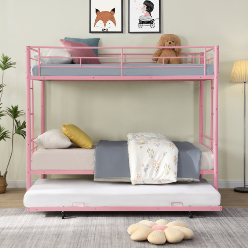 METAL BUNK BED SILVER、、casual