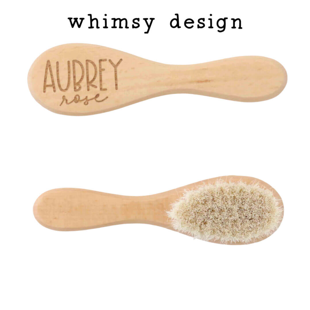  Personalized Wooden Baby Brush、mySite、layawaytickets