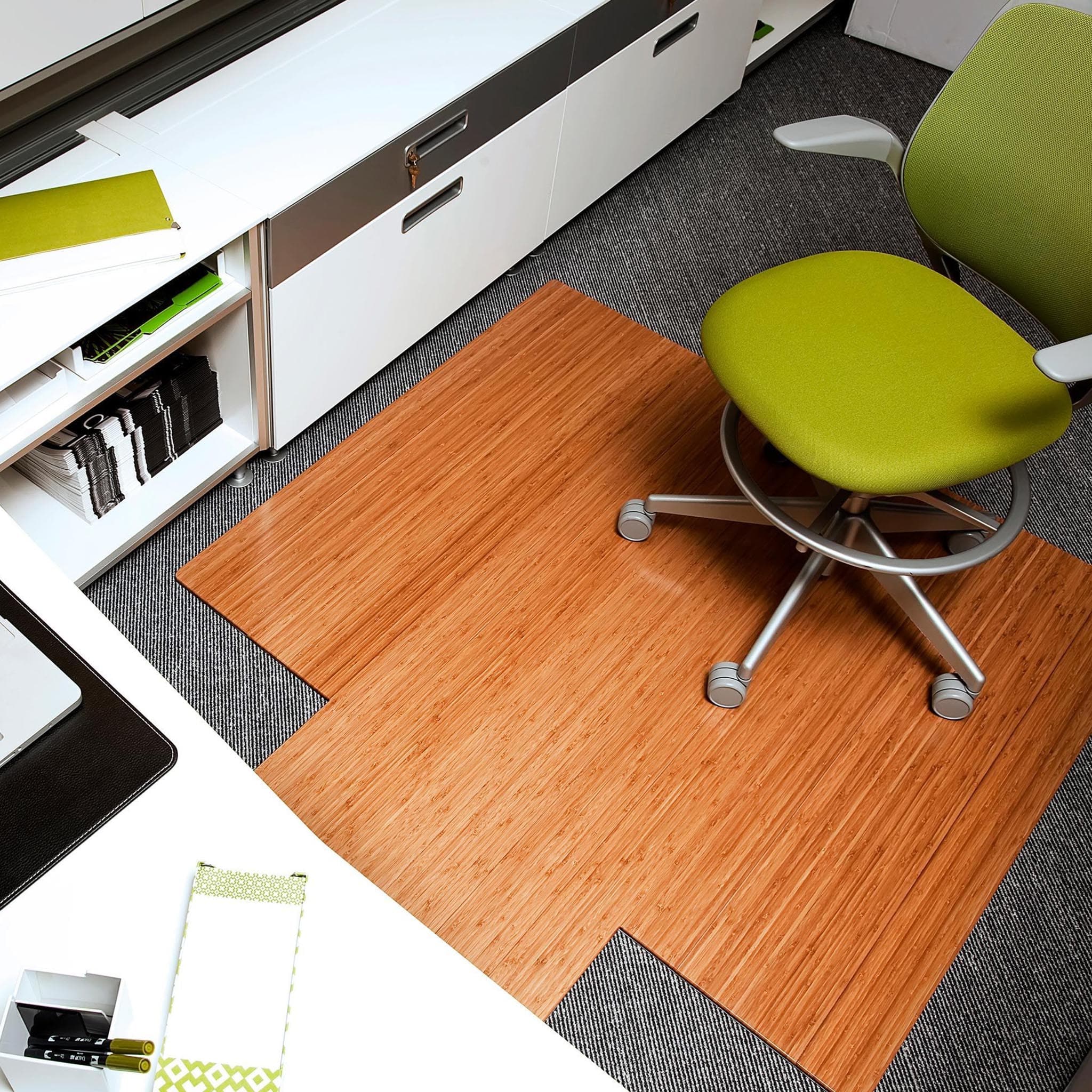 Deluxe Bamboo Chair Mat with Lip、mySite、neckold