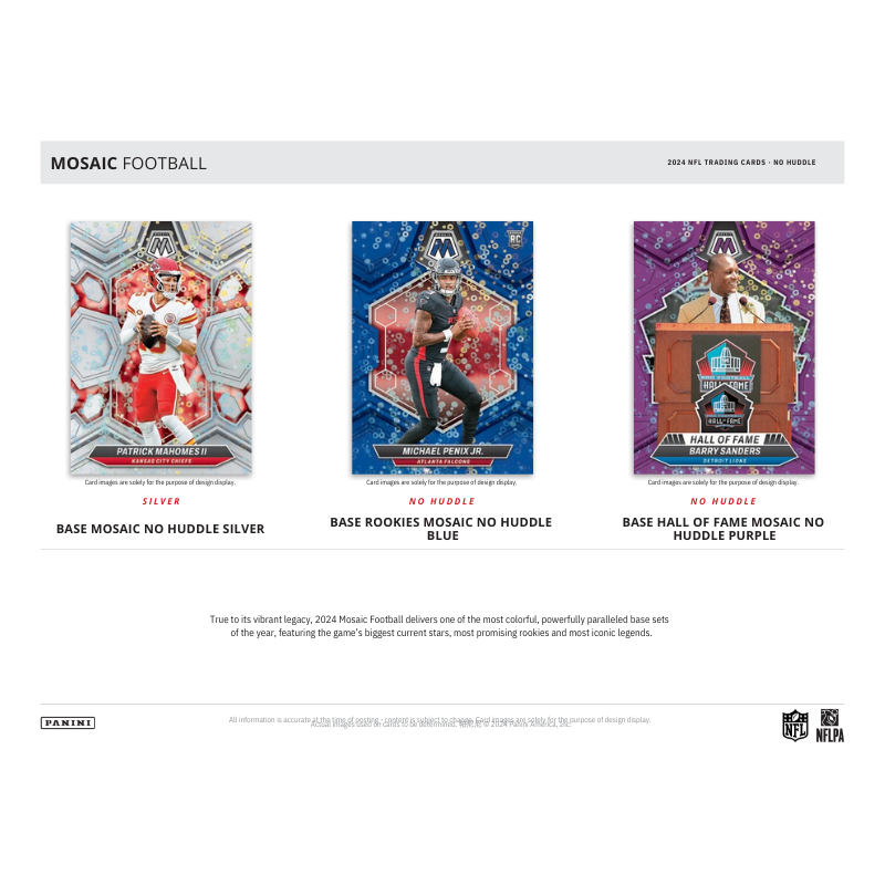 2024 Panini Mosaic Football No Huddle Box、mySite、waistdrama