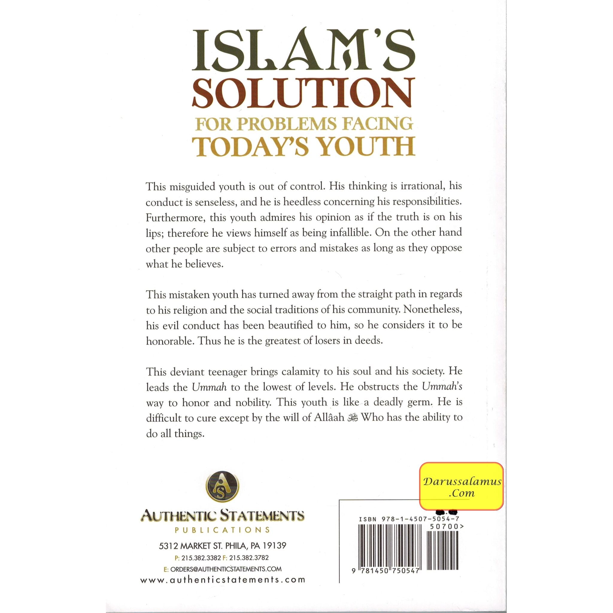 Islam's Solution For Problems Facing Today's Youth By Shaykh Muhammad Ibn Saalih Al-Uthaymee, Shaykh Saalih Ibn Fawzaan al-Fawzaan、mySite、topwebapps