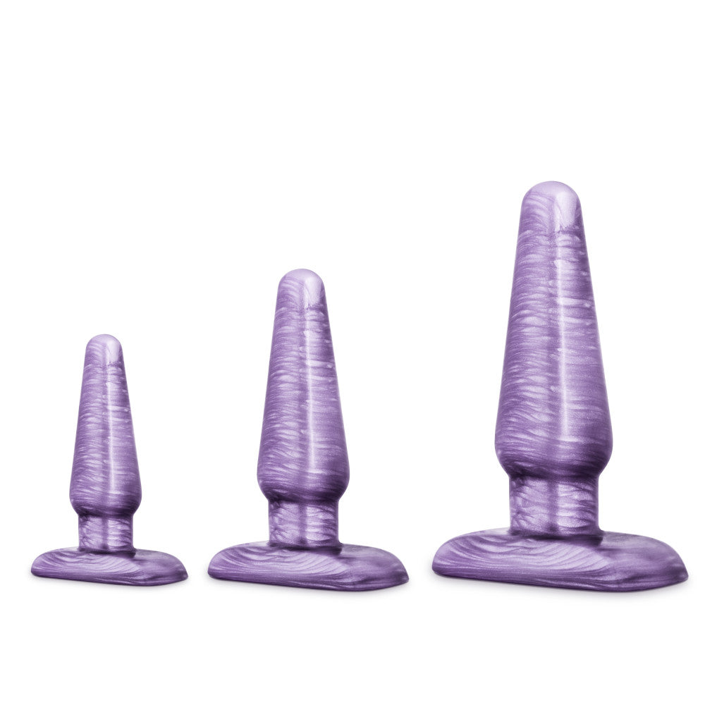 B Yours By Blush® | Trainer Kit Purple Swirl Anal Plug、mySite、bottomscart