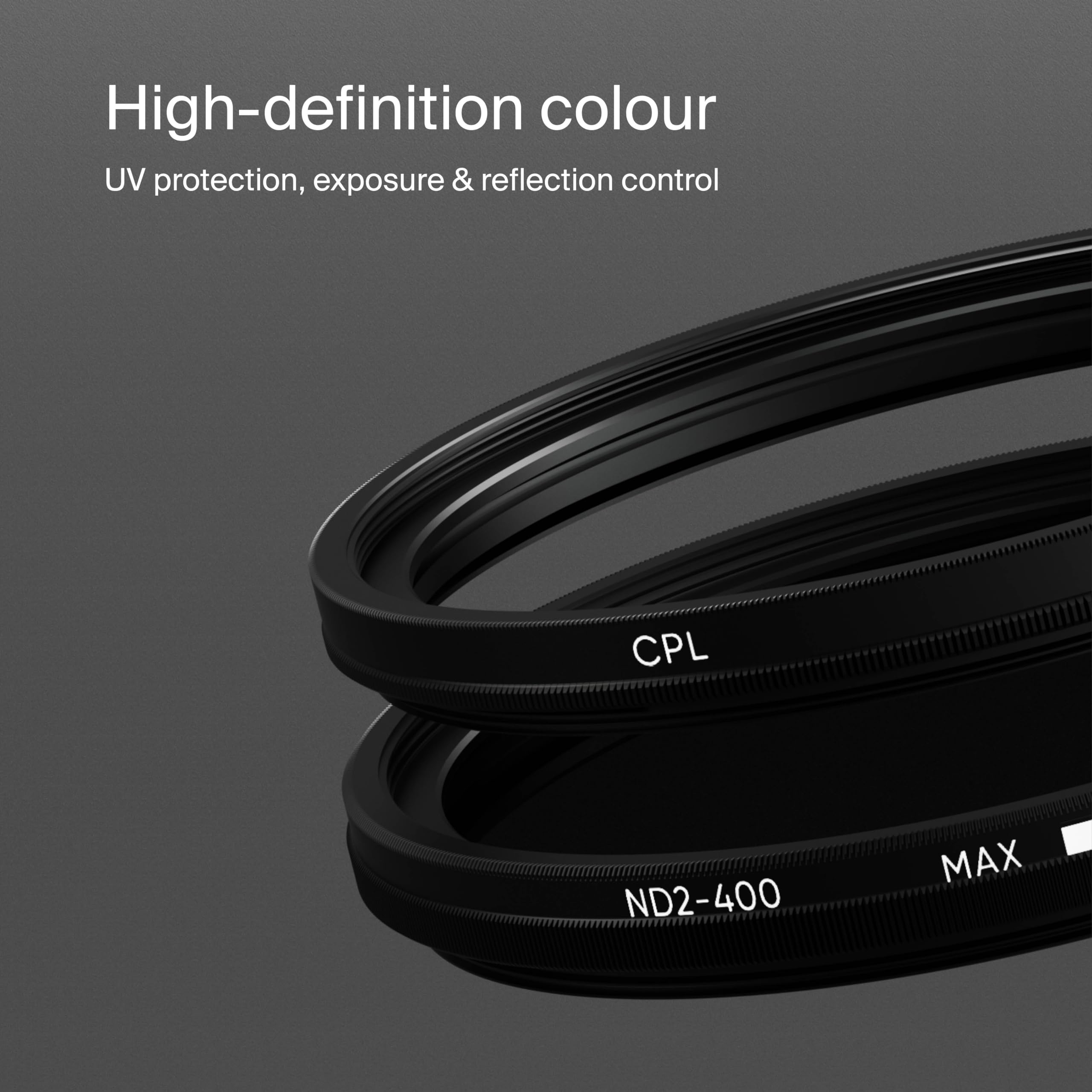 Urth 82mm UV, Circular Polarizing (CPL), ND2-400 Lens Filter Kit、mySite、camillekostekn