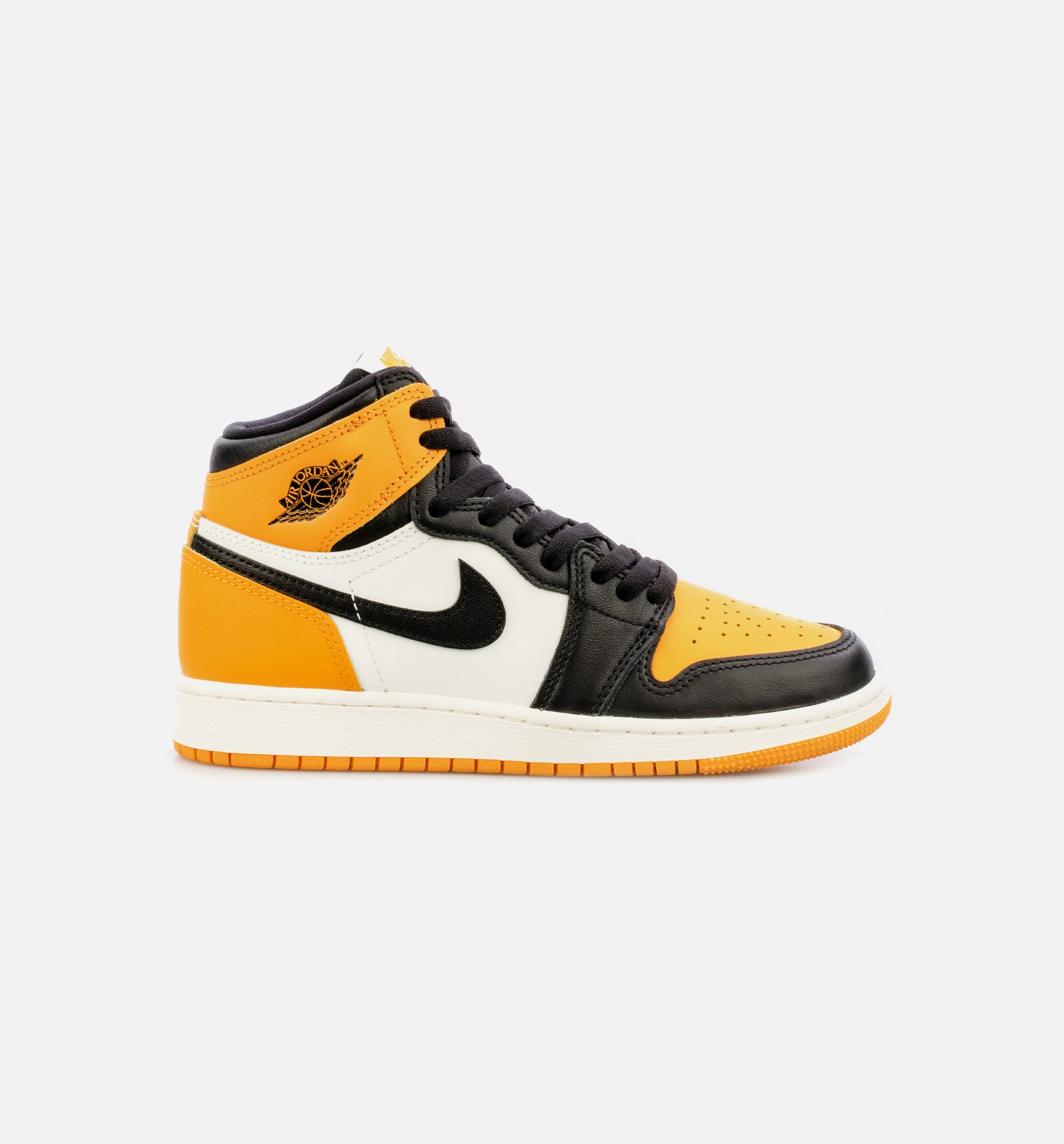 Air Jordan 1 Retro High Taxi Grade School Lifestyle Shoe - Black/Yellow Free Shipping、mySite、dreamappss