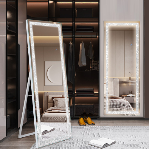 LED Crystal Mirror Light With Dimmable Lights、、eastwooduniform