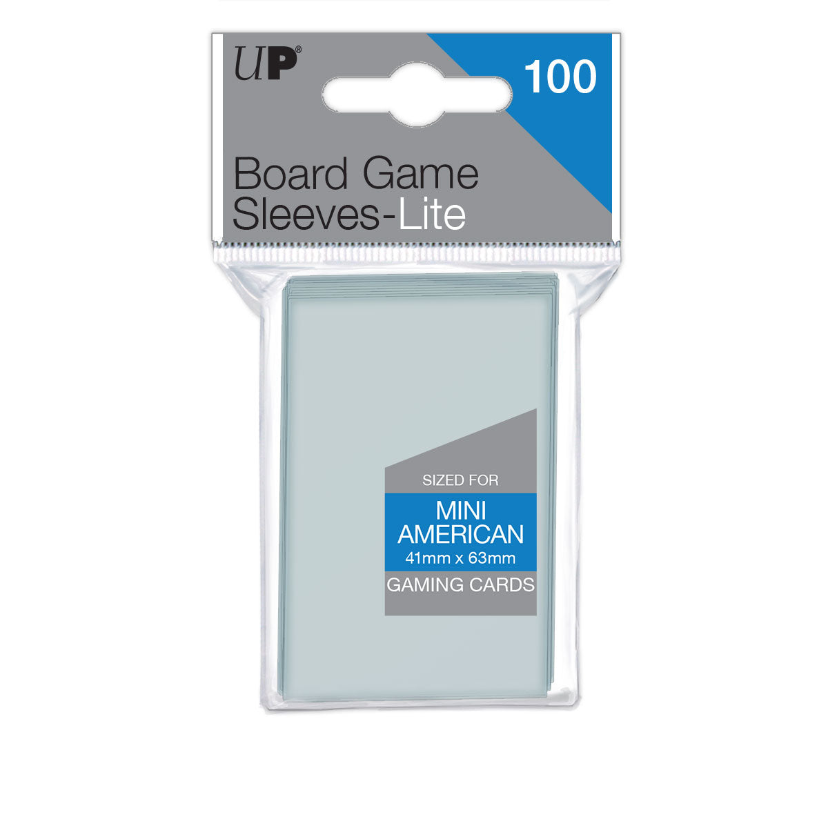 Ultra PRO Lite Mini American Board Game Sleeves 41mm x 63mm (100)、mySite、waistdrama