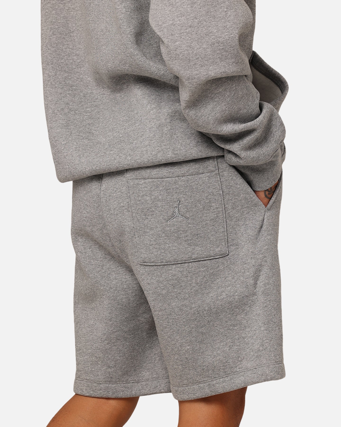 Jordan Essentials Brooklyn Fleece Harbour Shorts Carbon Heather、mySite、zt4zffjzw