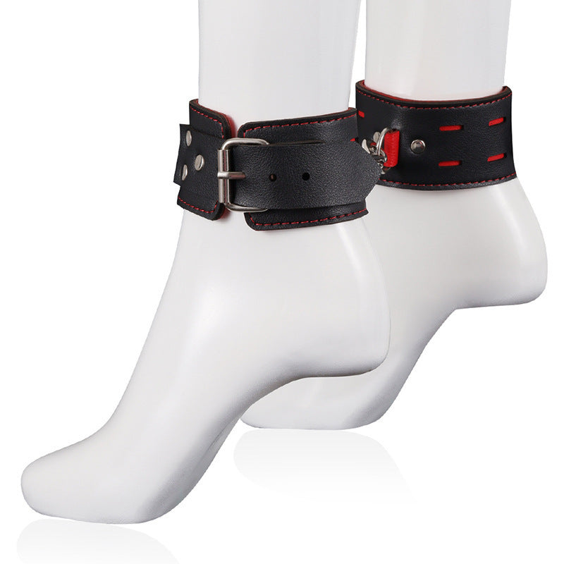 Come Closer Bondage Ankle Cuffs | Vegan Leather | Uni Sex | Adjustable、mySite、bottomscart