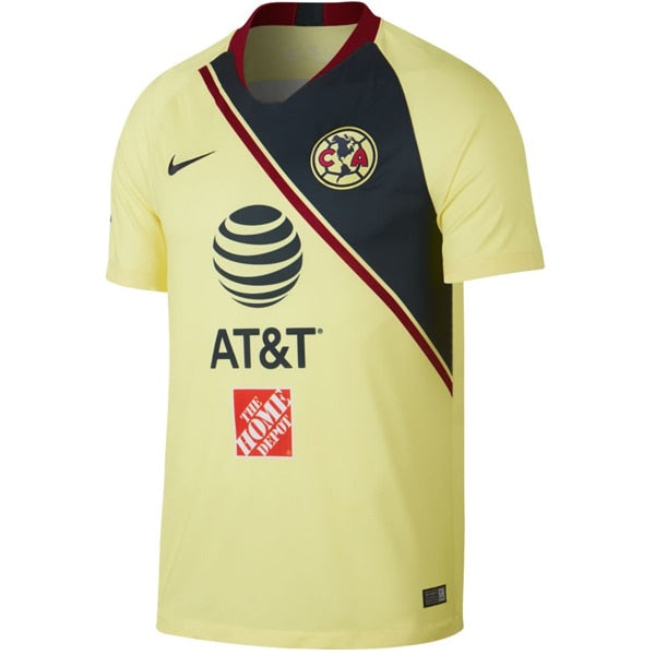 Nike Men's Club America 18/19 Home Jersey Lemon Chiffon/Gym Red、mySite、bottomscart