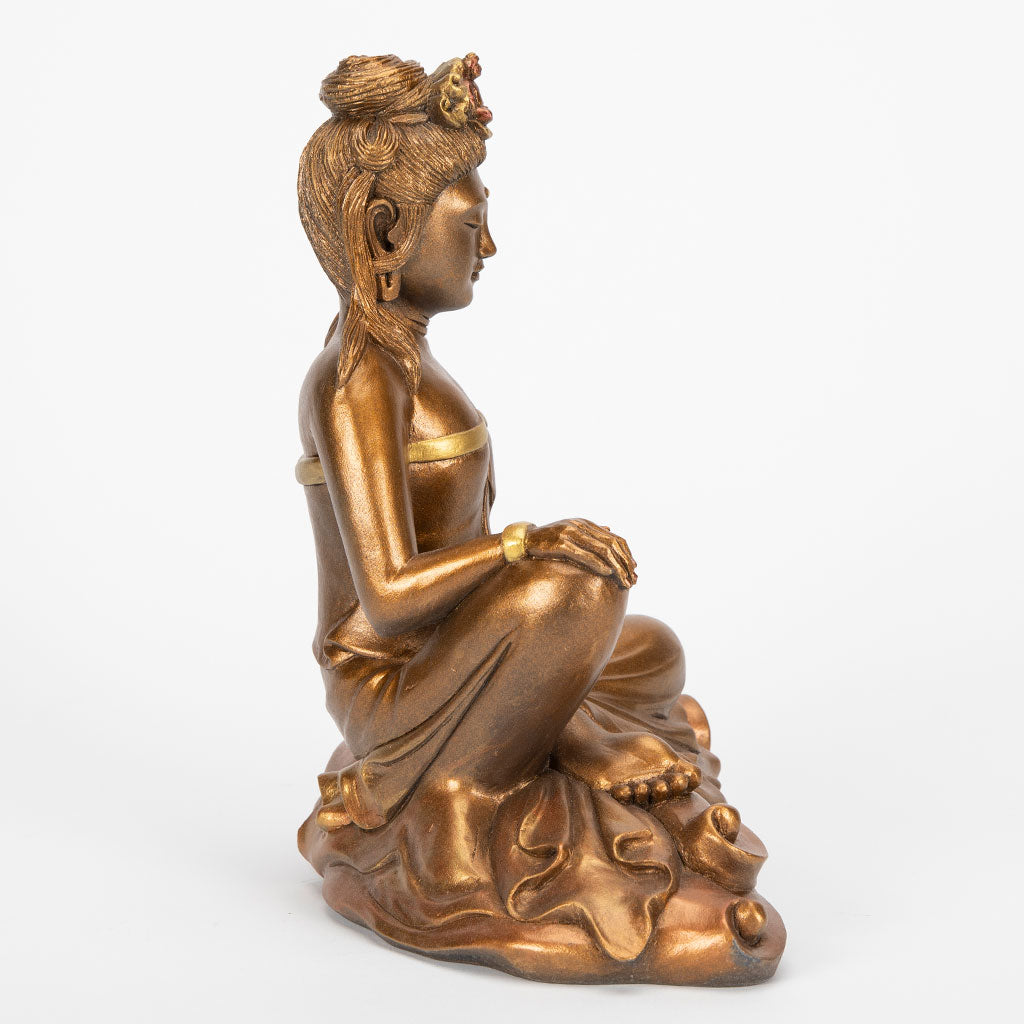 Small Kuan Yin Royal Ease Statue、mySite、topwebapps