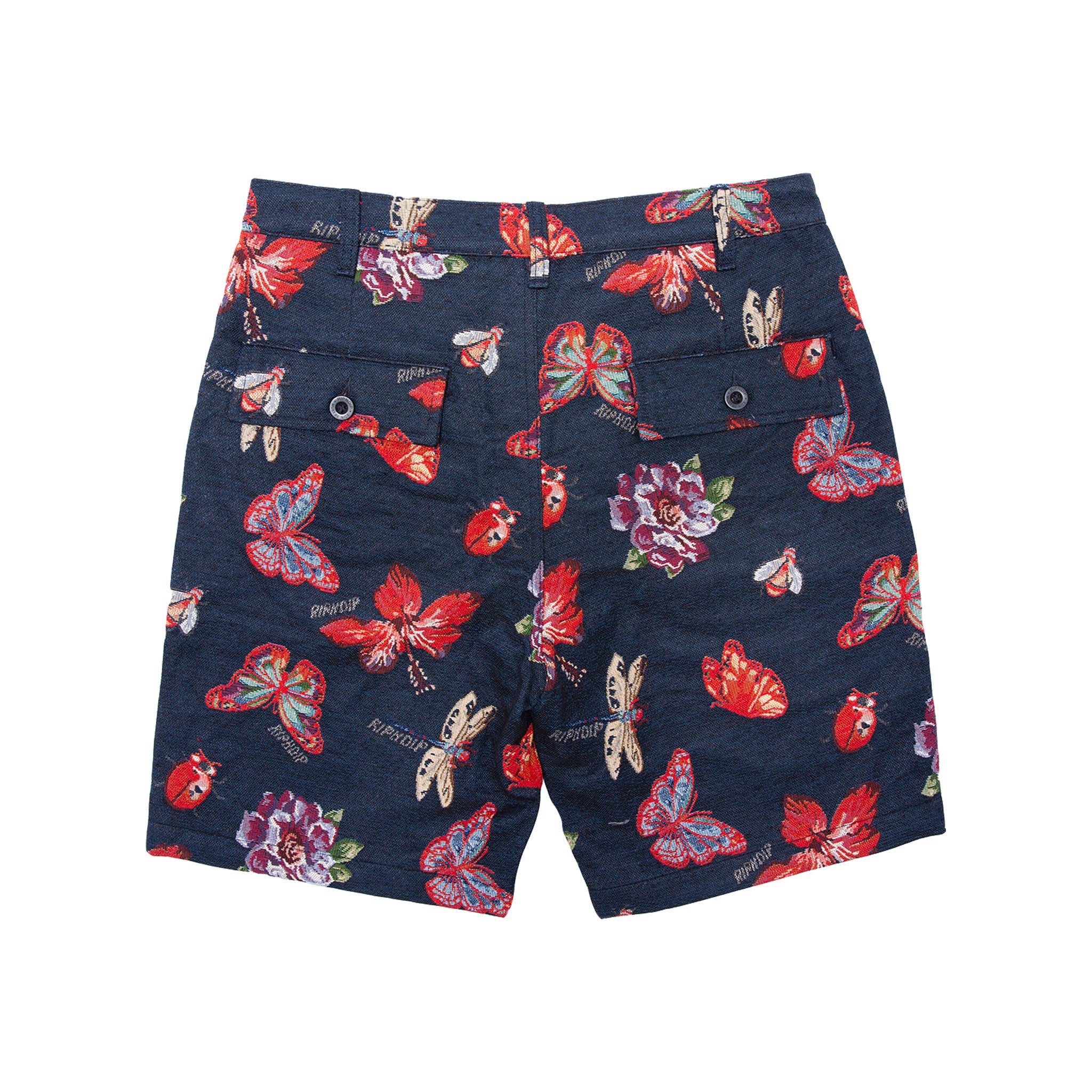  Monarch Butterfly Shorts (Black)、mySite、merchandisen