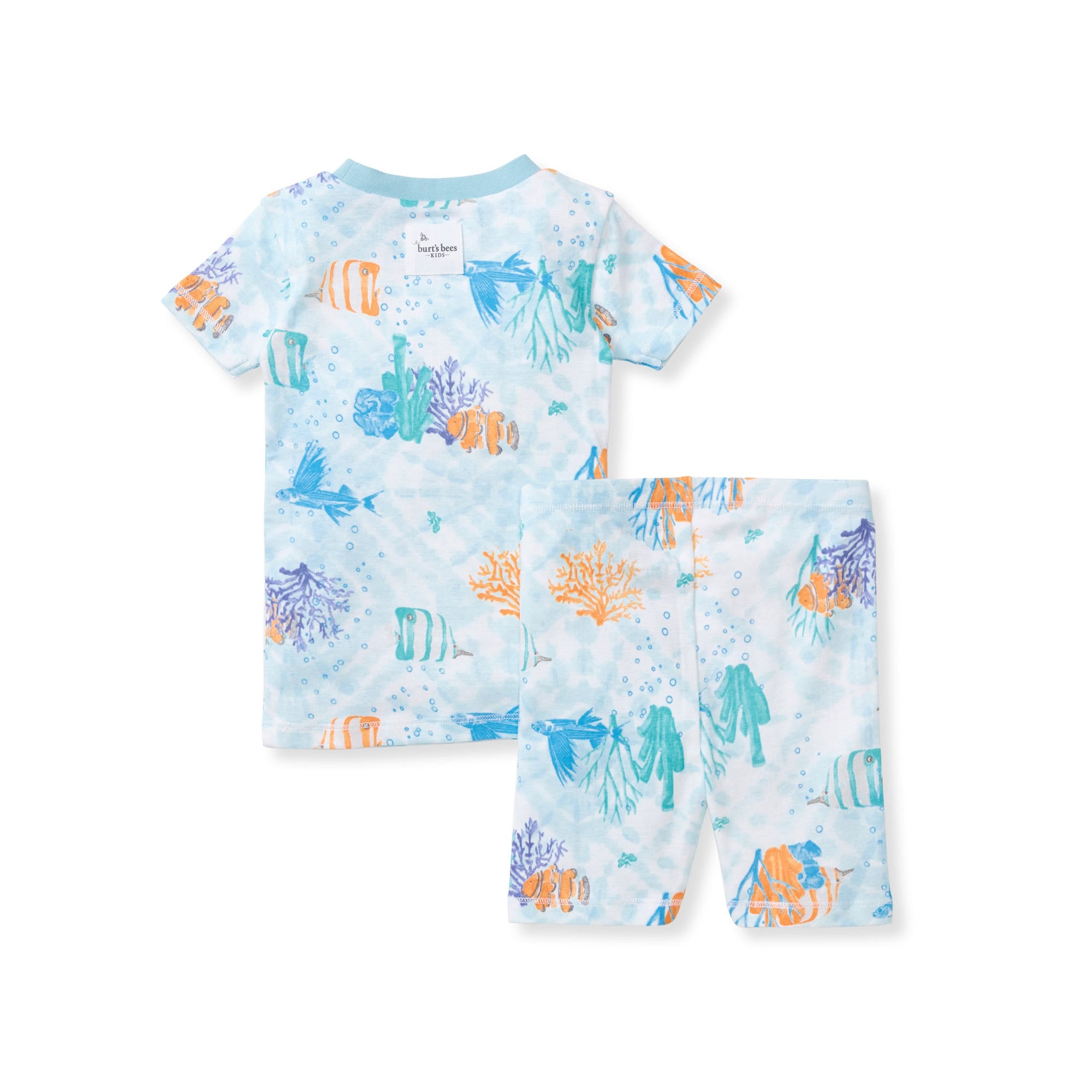 Under The Sea Organic Cotton Two-Piece Pajamas、mySite、g9winljtr
