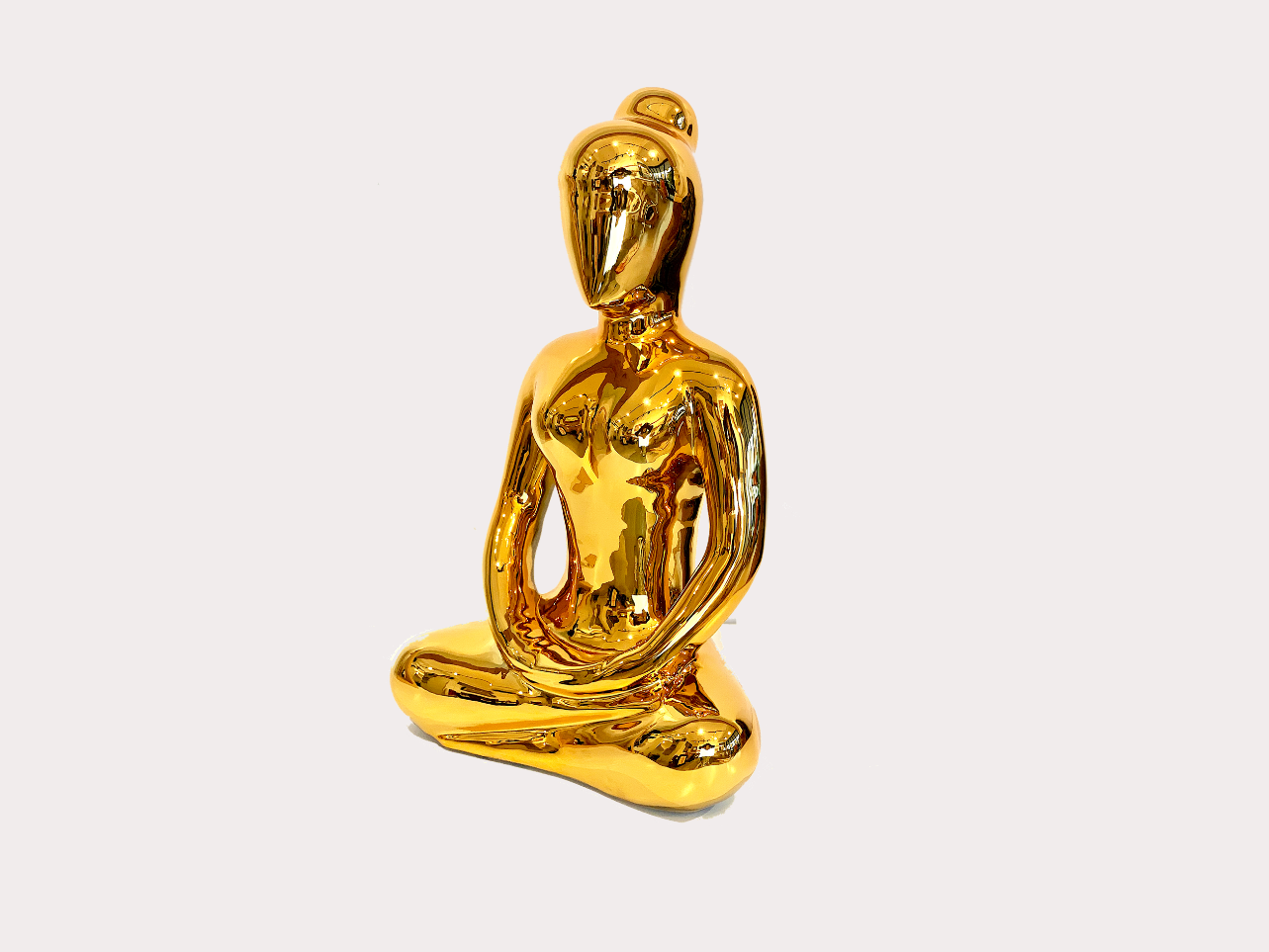 Cyber Yoga - 3D Glossy Gold (Medium, 40cm)、mySite、topwebapps