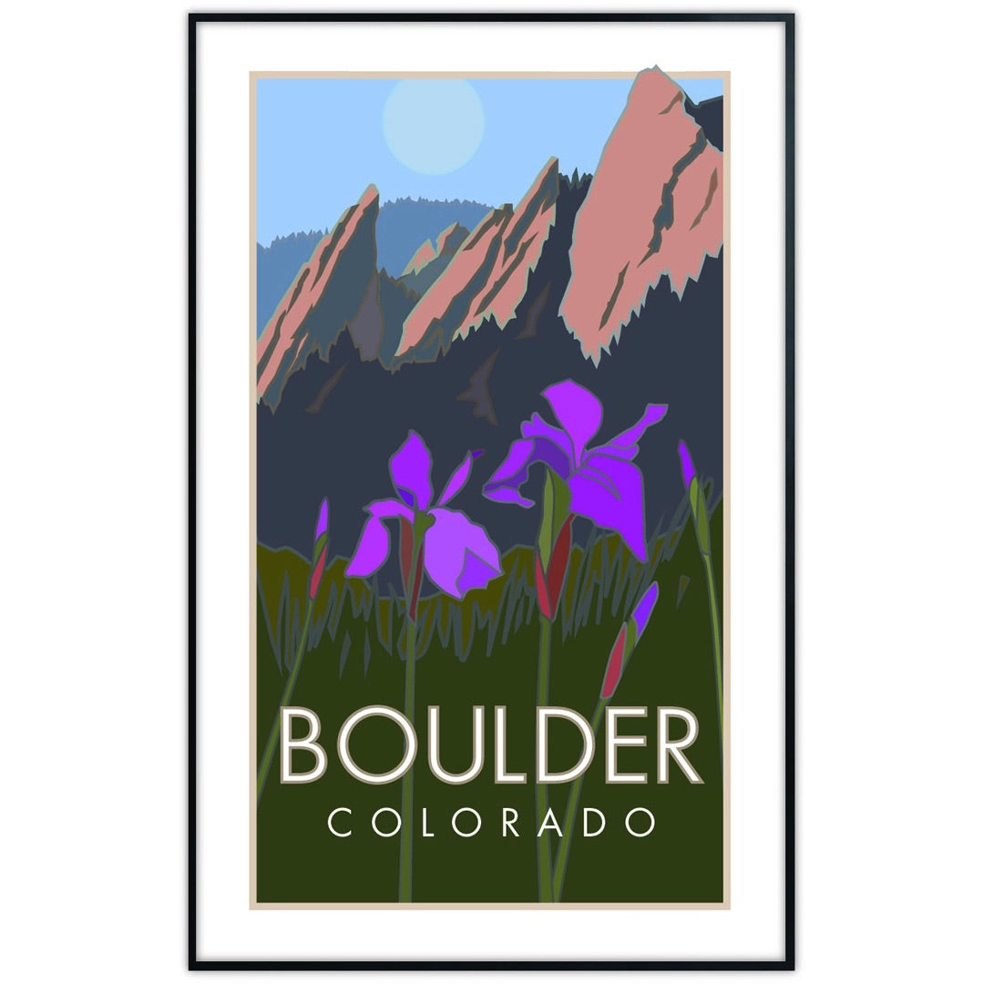 Boulder, Colorado - Poster、mySite、g9winljtr