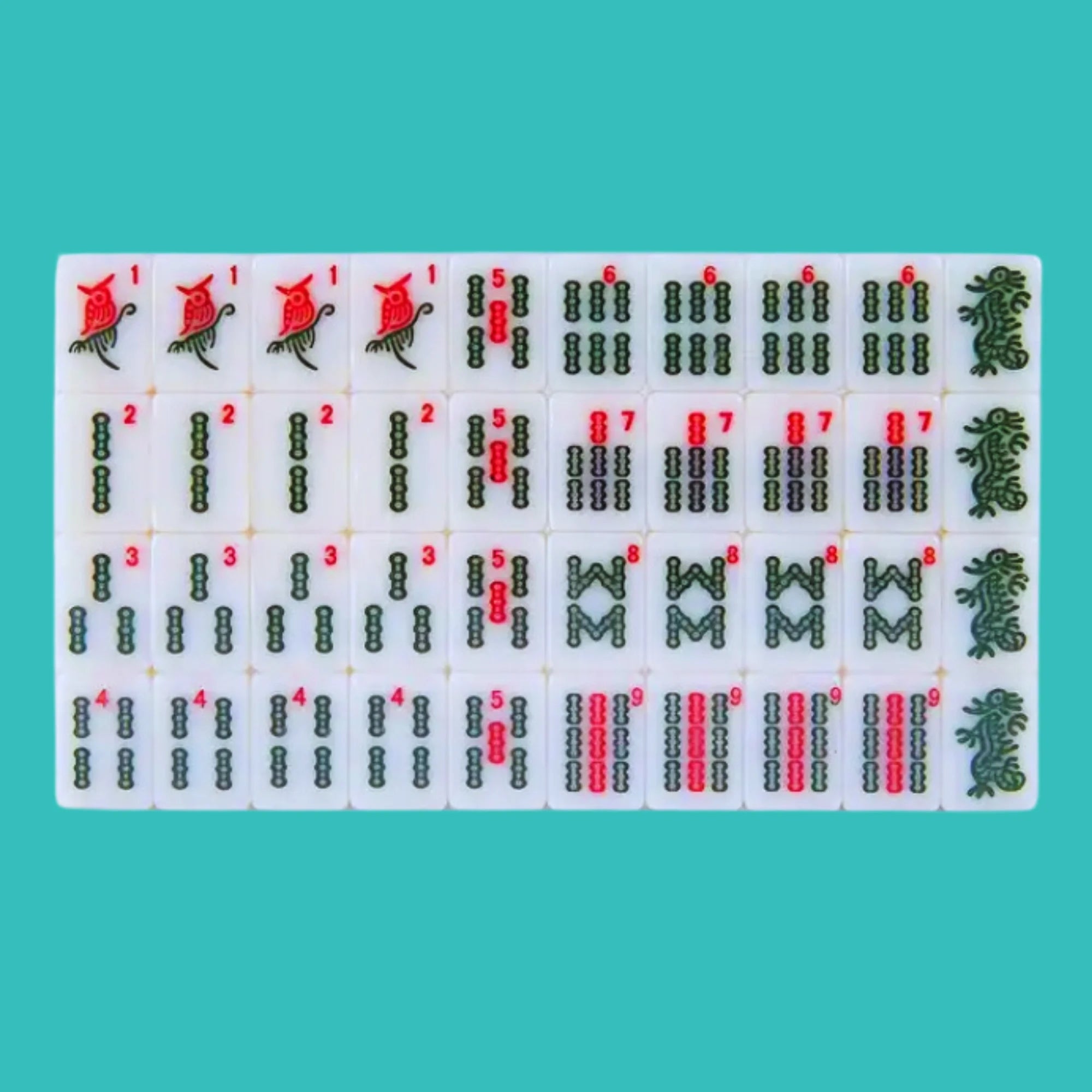  Petit Mahjong Tile Set - Great for Travel、mySite、elrpsem3k