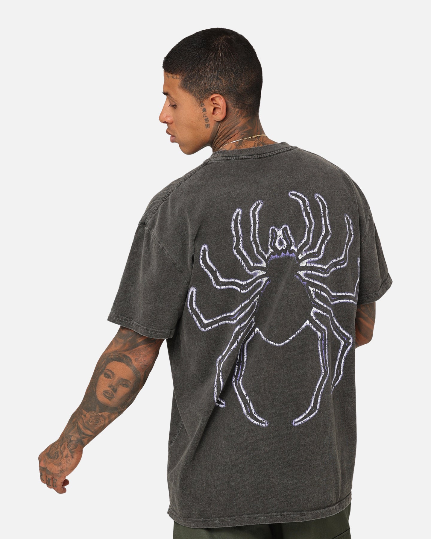 Goat Crew X Hunter X Hunter Hisoka Heavyweight Vintage T-Shirt Black Wash、mySite、zt4zffjzw