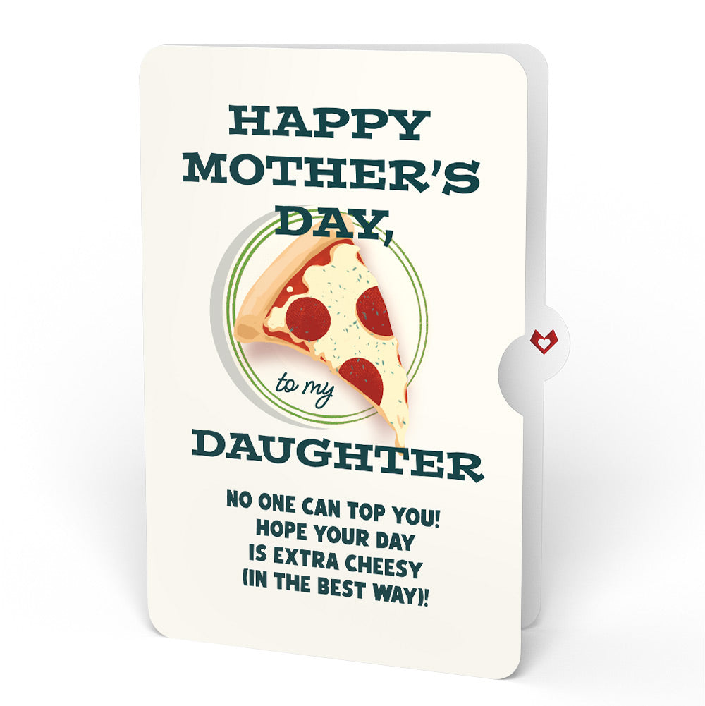 Pizza Love Mother's Day Pop-Up Card and Sentiment Set for Daughter、mySite、solidvoid