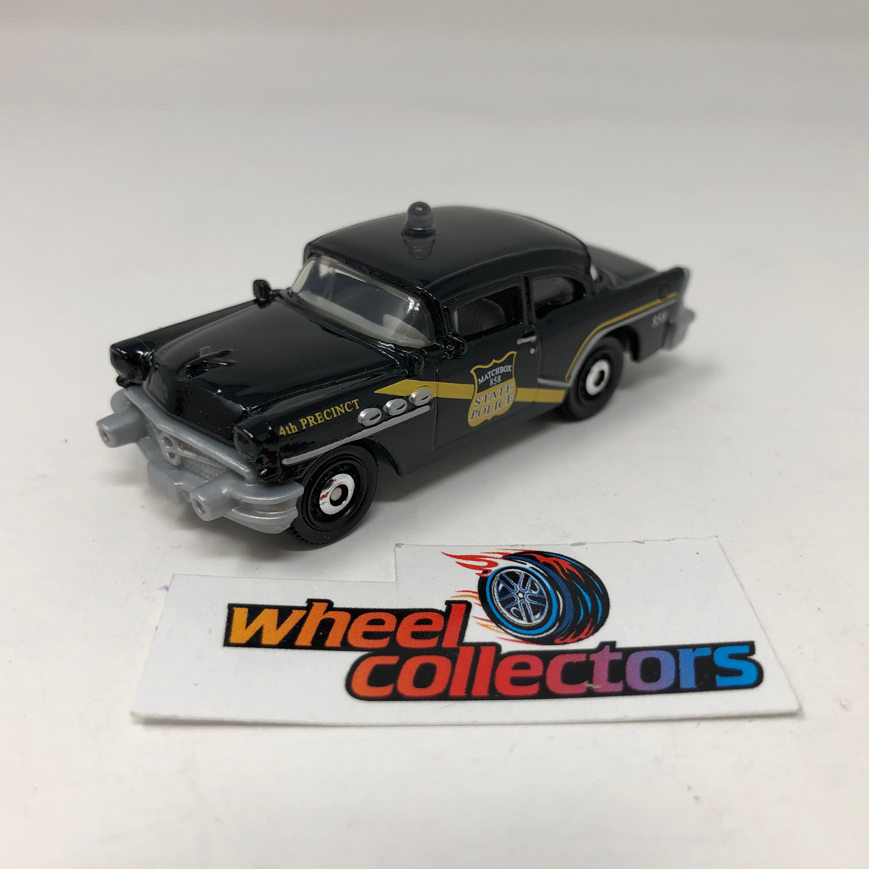 1956 Buick Century Police * Black * Matchbox Loose 1:64 Scale、mySite、hgirdovlk
