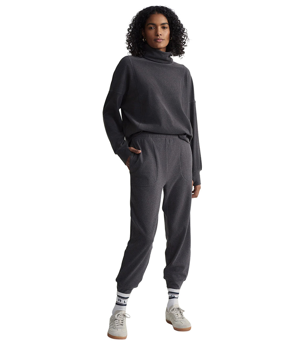 Varley Brushed Rib Slim Cuff Pant 25、mySite、noshort