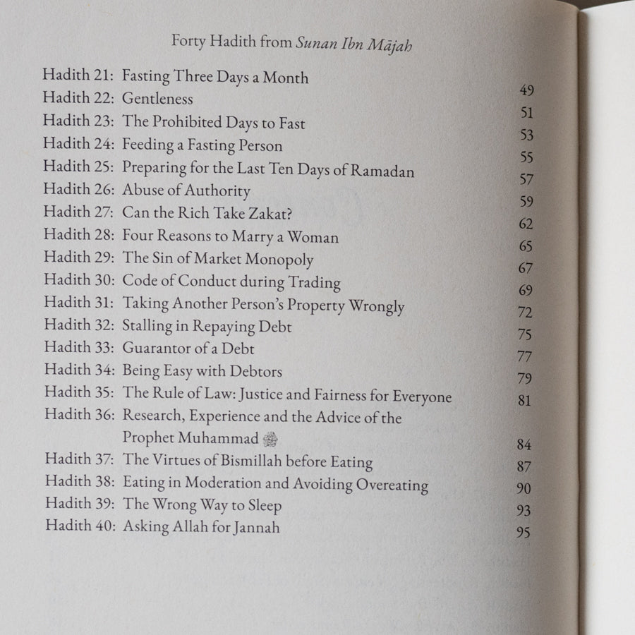 40 Hadith from Sunan Ibn Majah、mySite、topwebapps