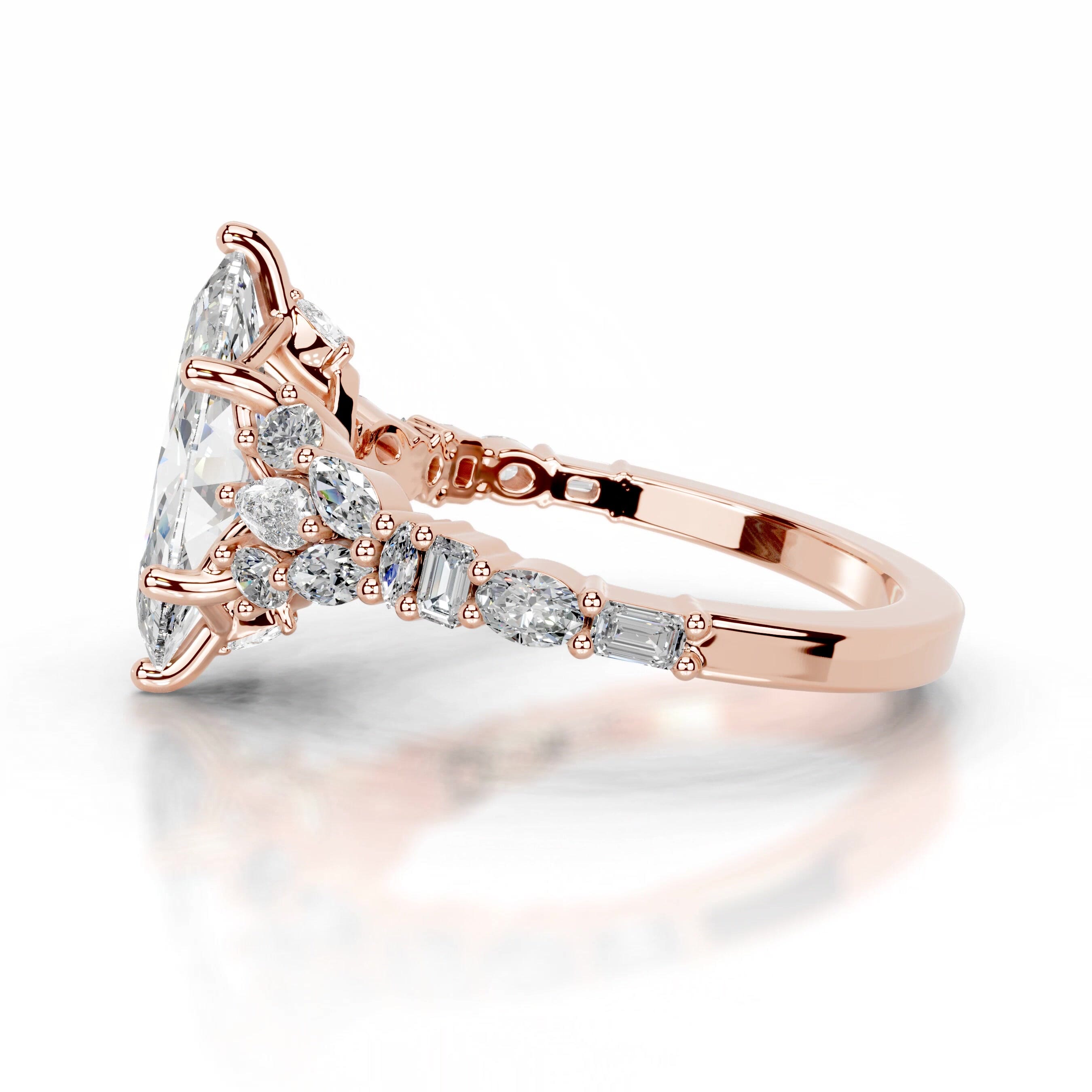 Tula Diamond Engagement Ring - 14K Rose Gold、mySite、hinf8tx79