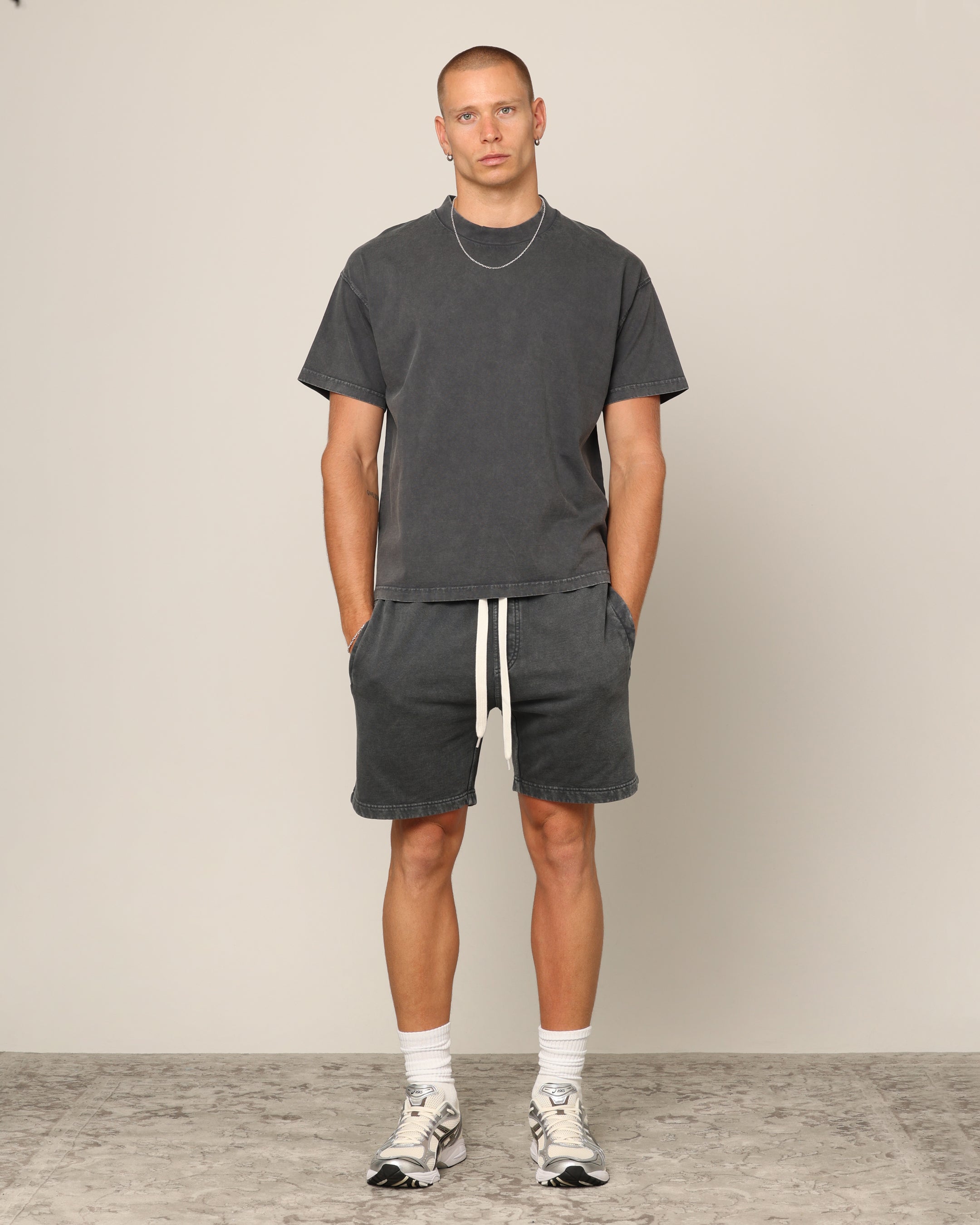 Carré Blanc T-Shirt Vintage Grey、mySite、zt4zffjzw