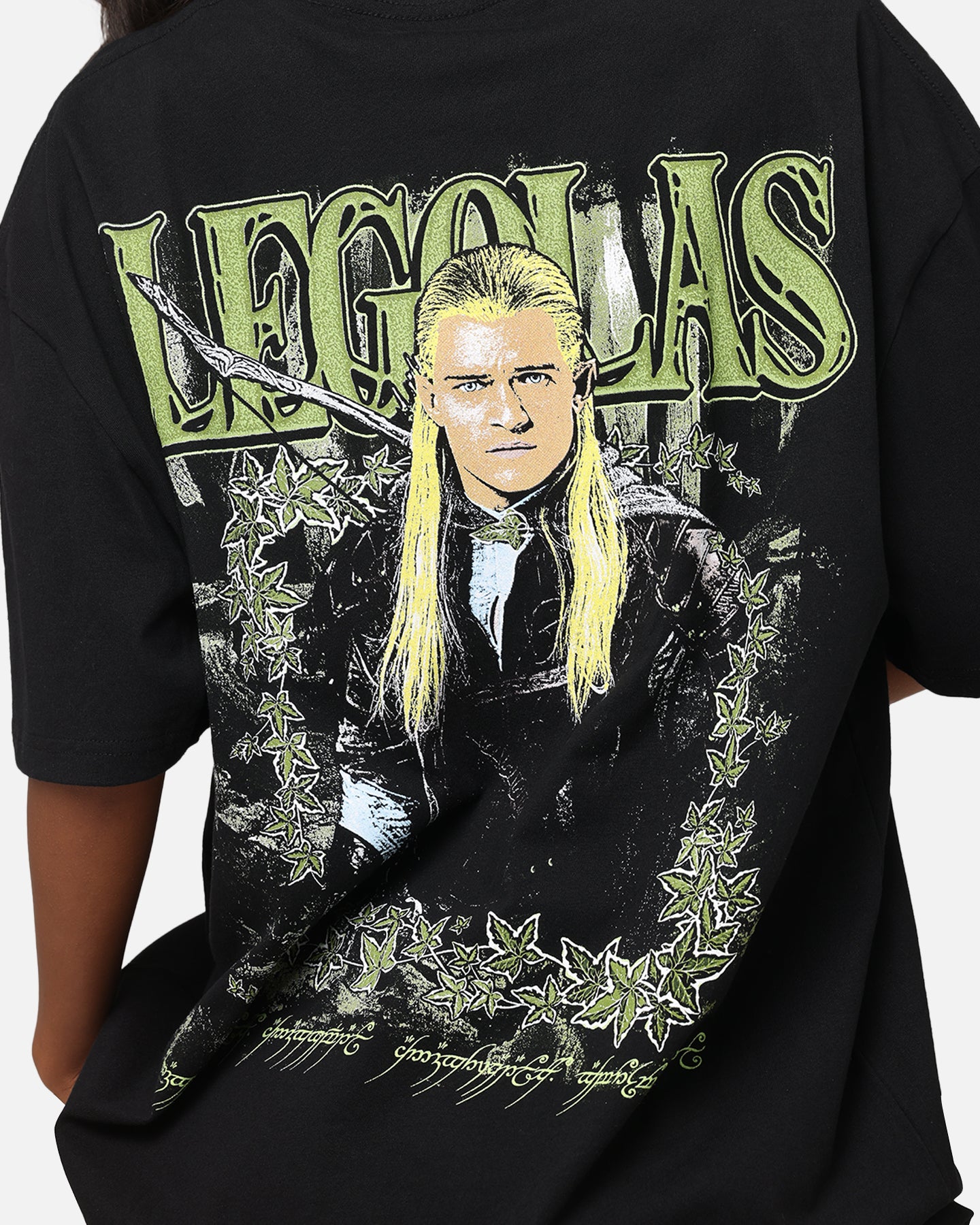 American Thrift X The Lord Of The Rings Legolas Heavy T-Shirt Black、mySite、zt4zffjzw