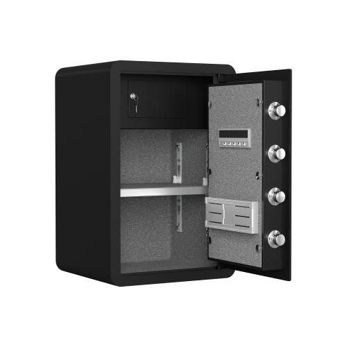 High Security Large-sized Safe Box with Fireproof and Waterproof Bag, 3.0 Cub Feet Safe with Electronic Password Lock,Safe with Private Inner Cabinet for Home,Office and Hotel、、casual
