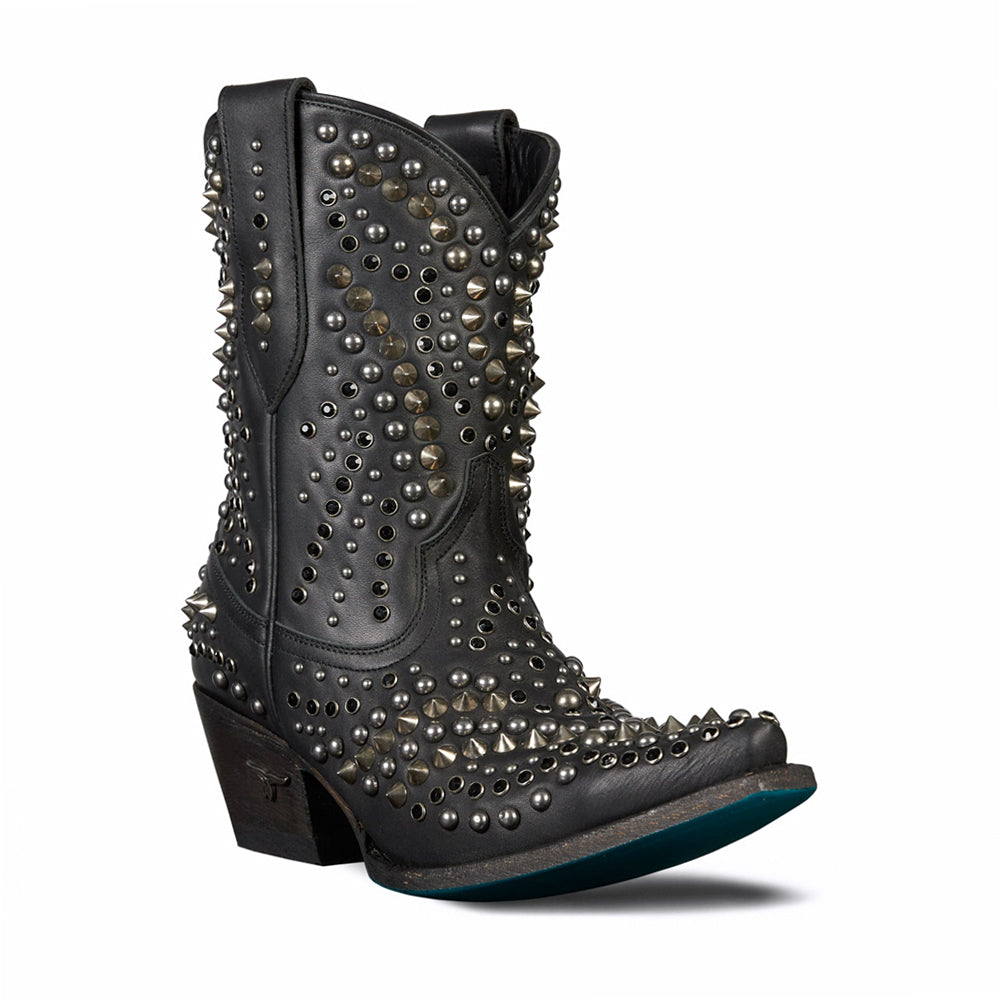 Dolly Studded Snip Toe Cowboy Booties、mySite、gtrtttuynbv