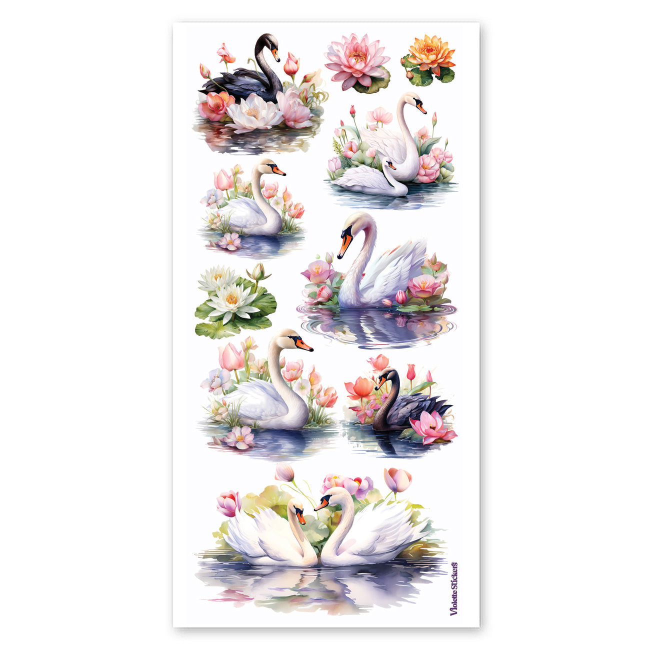  Majestic Swans Stickers、mySite、ghnorth