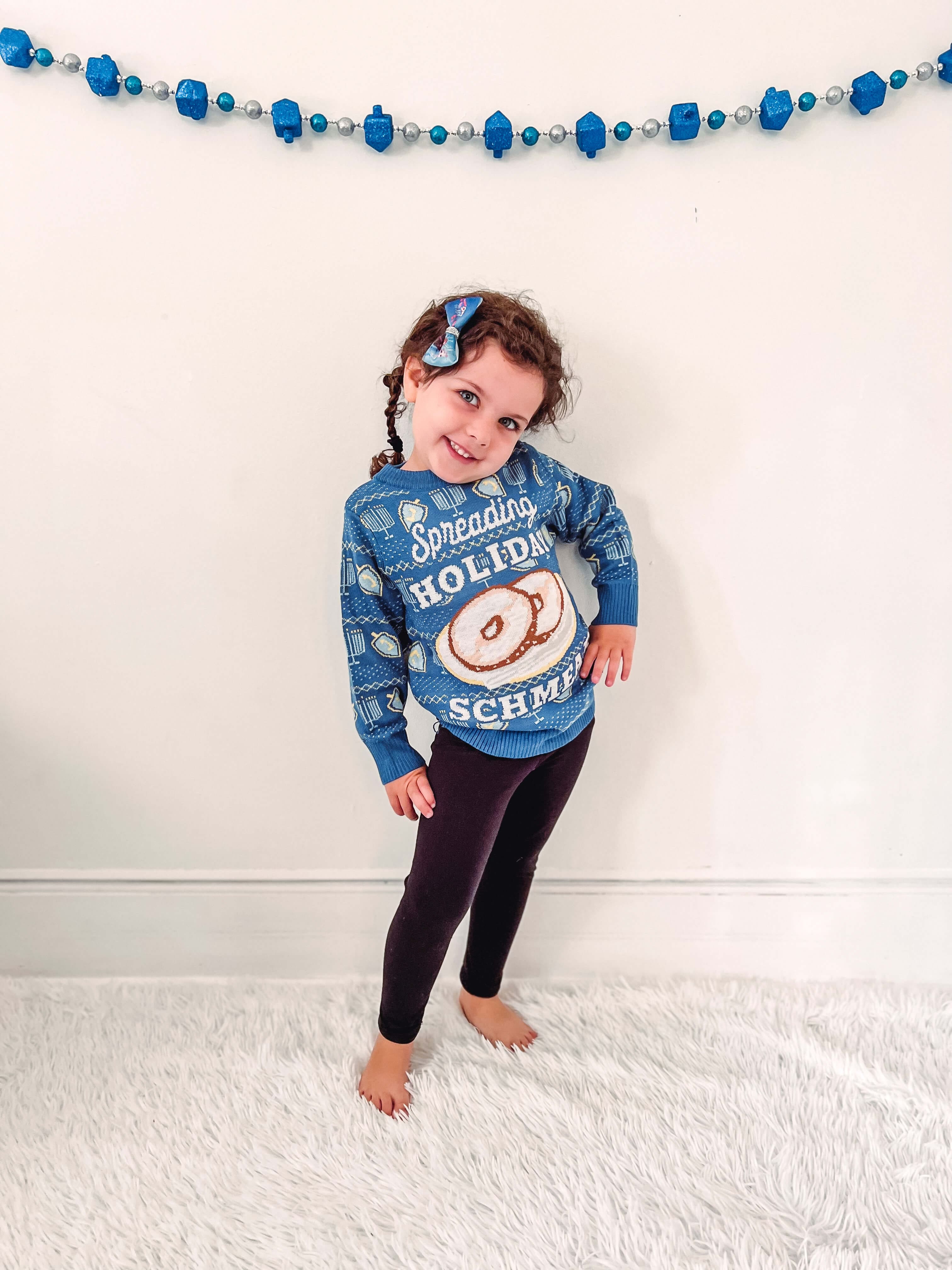 Baby/Toddler Spreading Holiday Schmear Sweater By Tipsy Elves + ModernTribe (Sizes 3-6M - 4T)、mySite、topwebapps