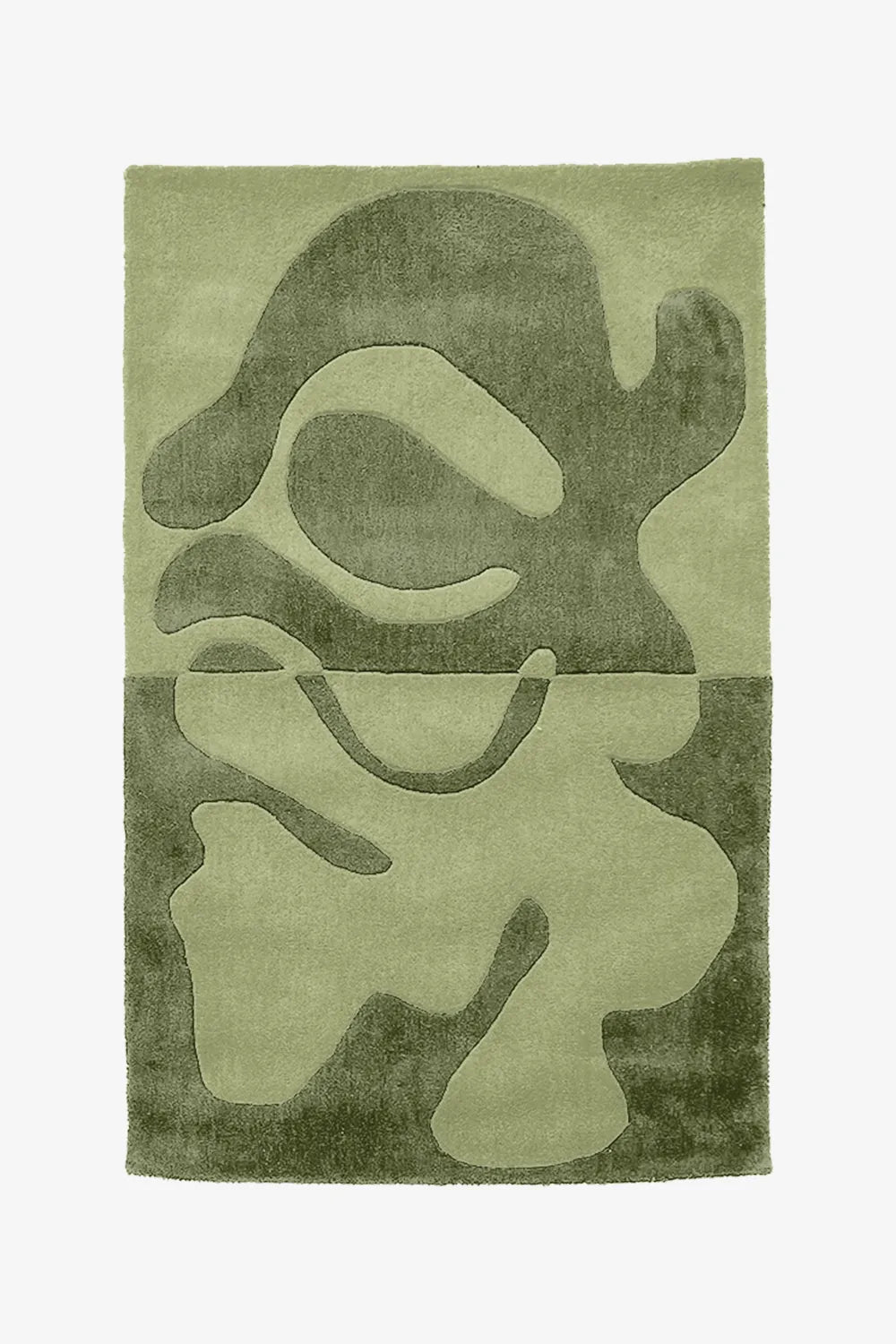 Customizable Organic Fusion Abstract Tufted Rug、mySite、gigharbornorthrealestate