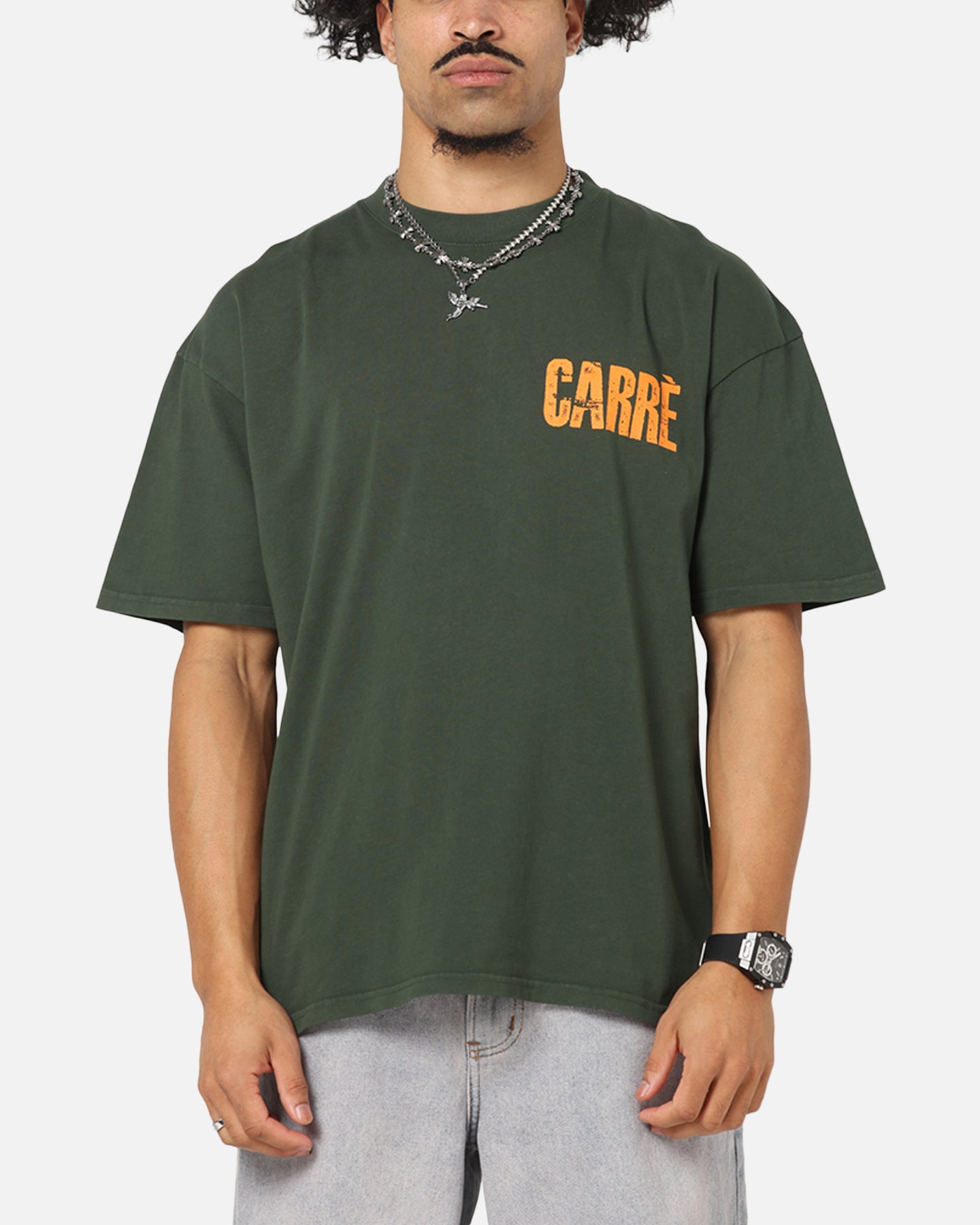Carre Trenches T-Shirt Pine Green、mySite、zt4zffjzw
