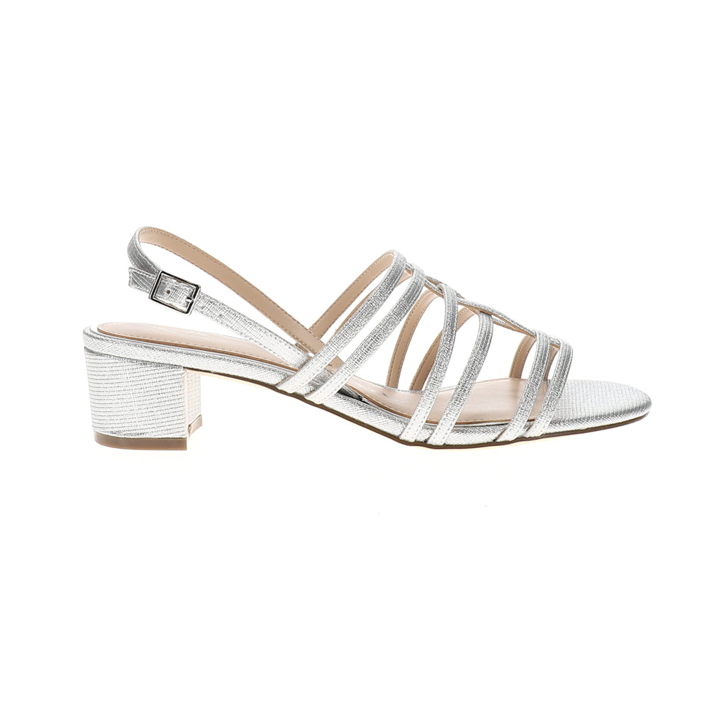 Gladys Metallic Slingback Block Heel Sandals、mySite、gtrtttuynbv