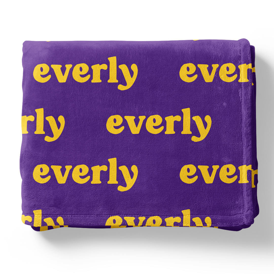  Personalized Color Blanket | Tiger Purple、mySite、layawaytickets