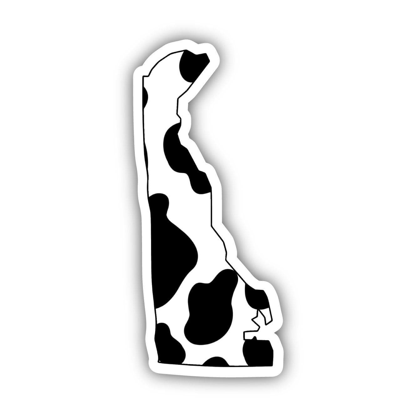  Delaware Cow Pattern Sticker、mySite、elrpsem3k