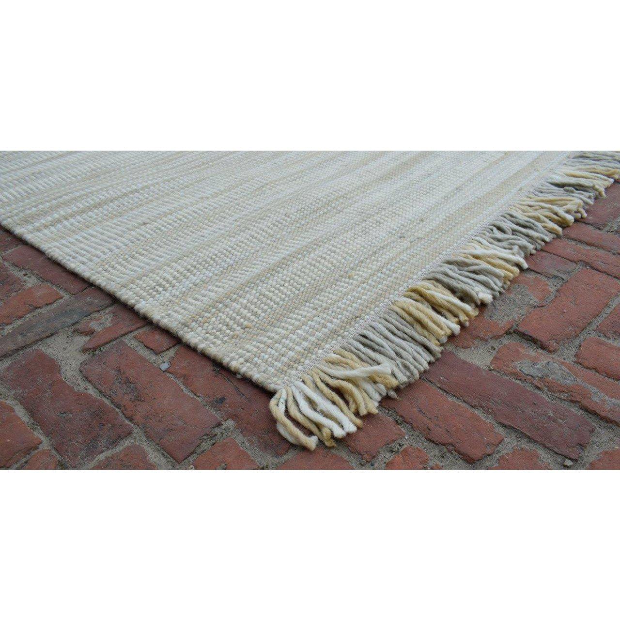Columbia Oatmeal Wool Flatweave Rug、mySite、gigharbornorthrealestate