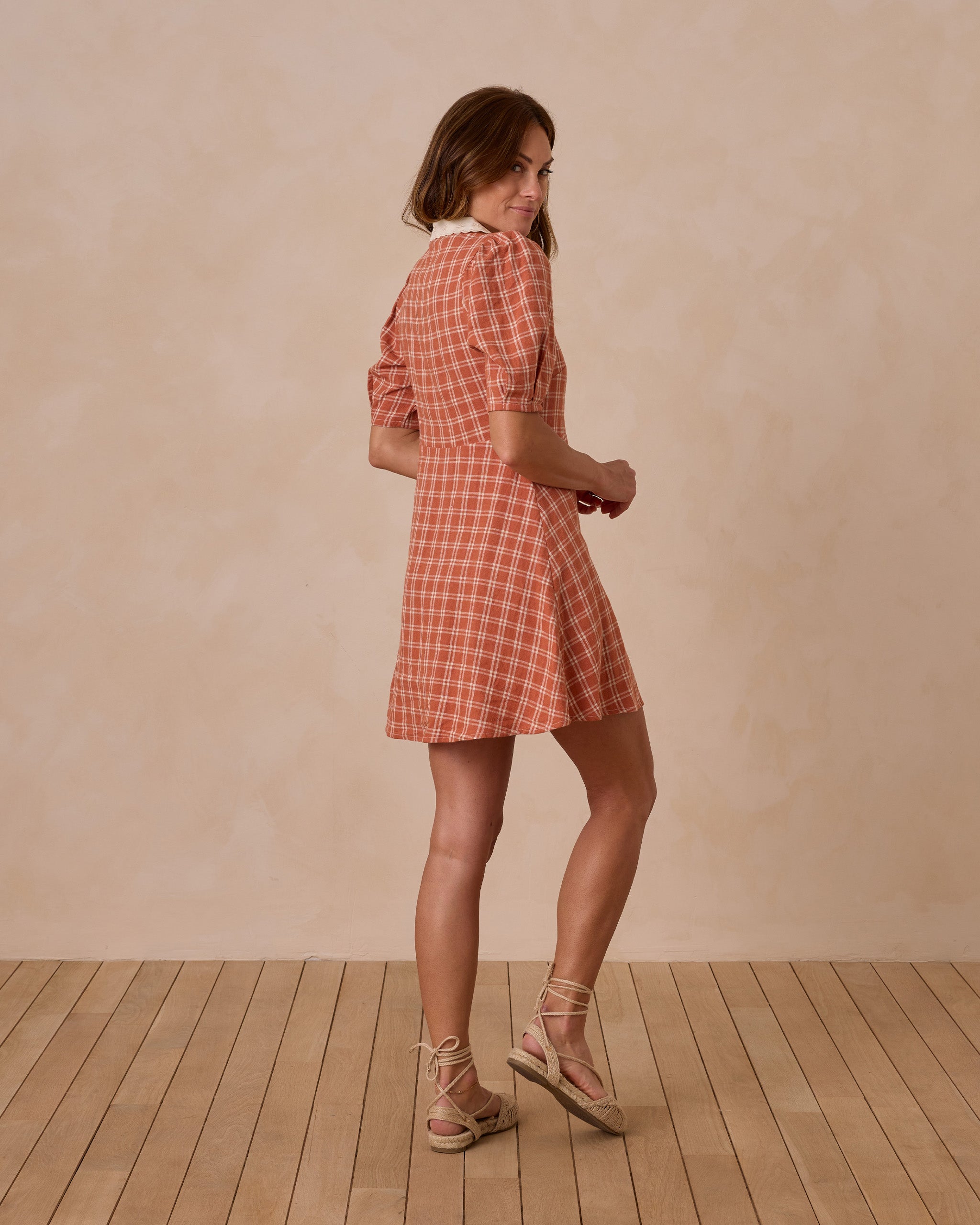  Del Mar Dress || Poppy Check、mySite、layawaytickets
