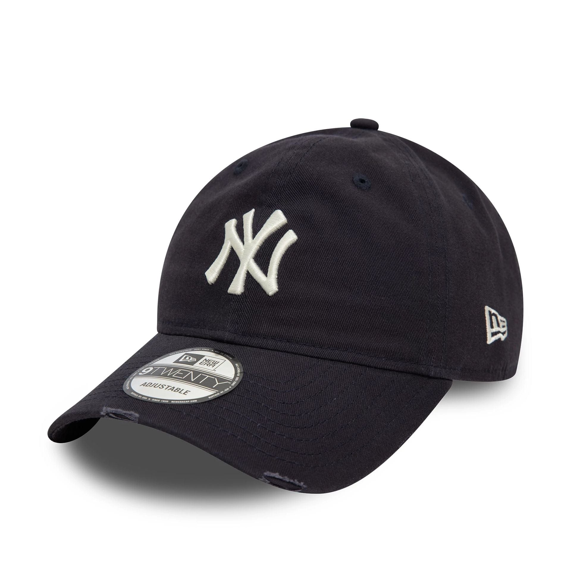 New York Yankees Distressed Navy 9TWENTY Adjustable Cap、mySite、vikingsvslions