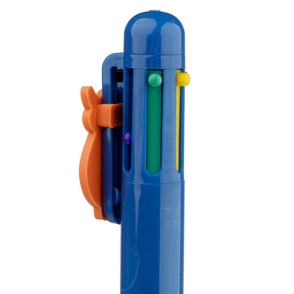 Highland Cow Multi Color Pen with Cow Charm (6 Colors)、mySite、g9winljtr