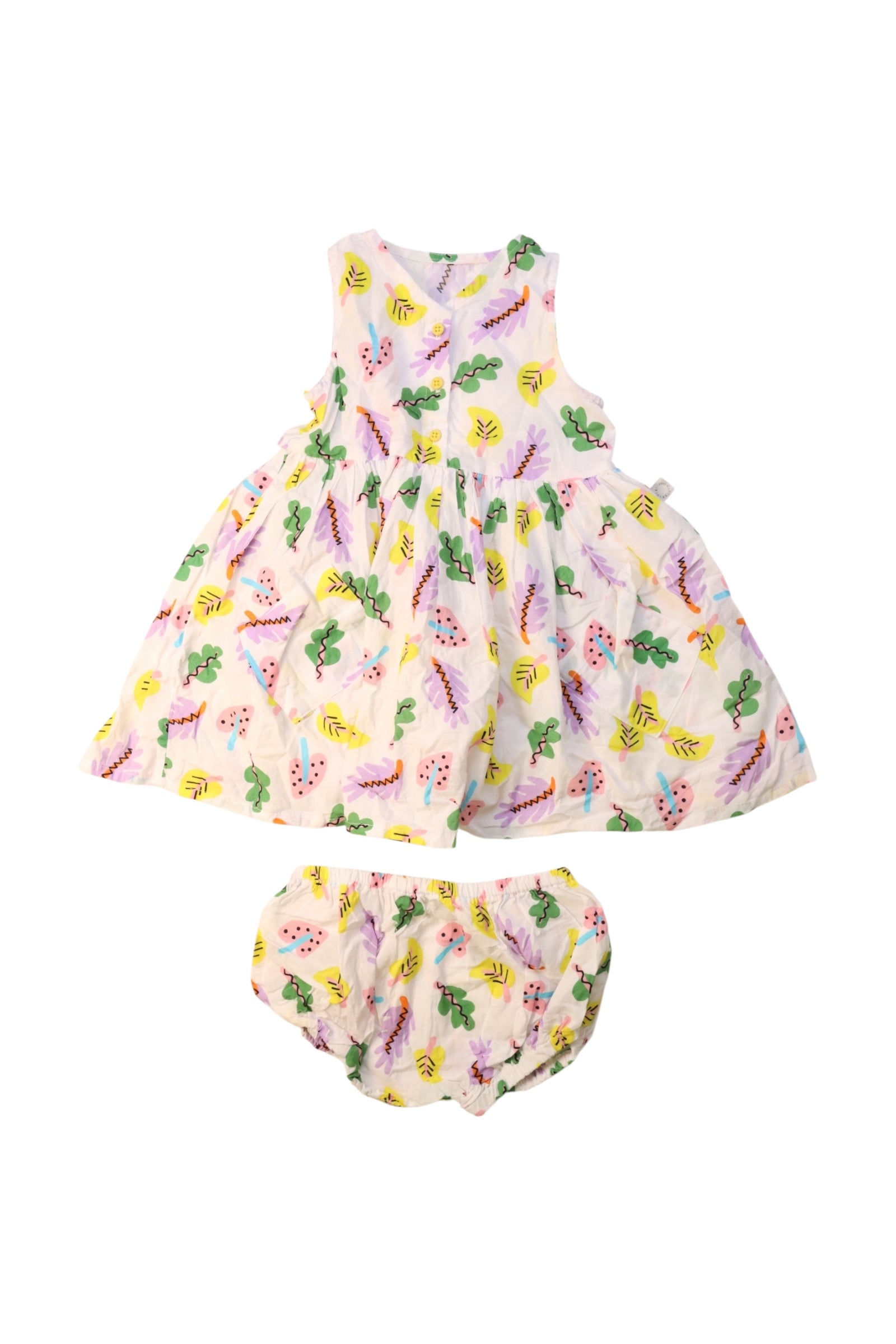 Stella McCartney Sleeveless Floral Dress Set 2T、mySite、g9winljtr