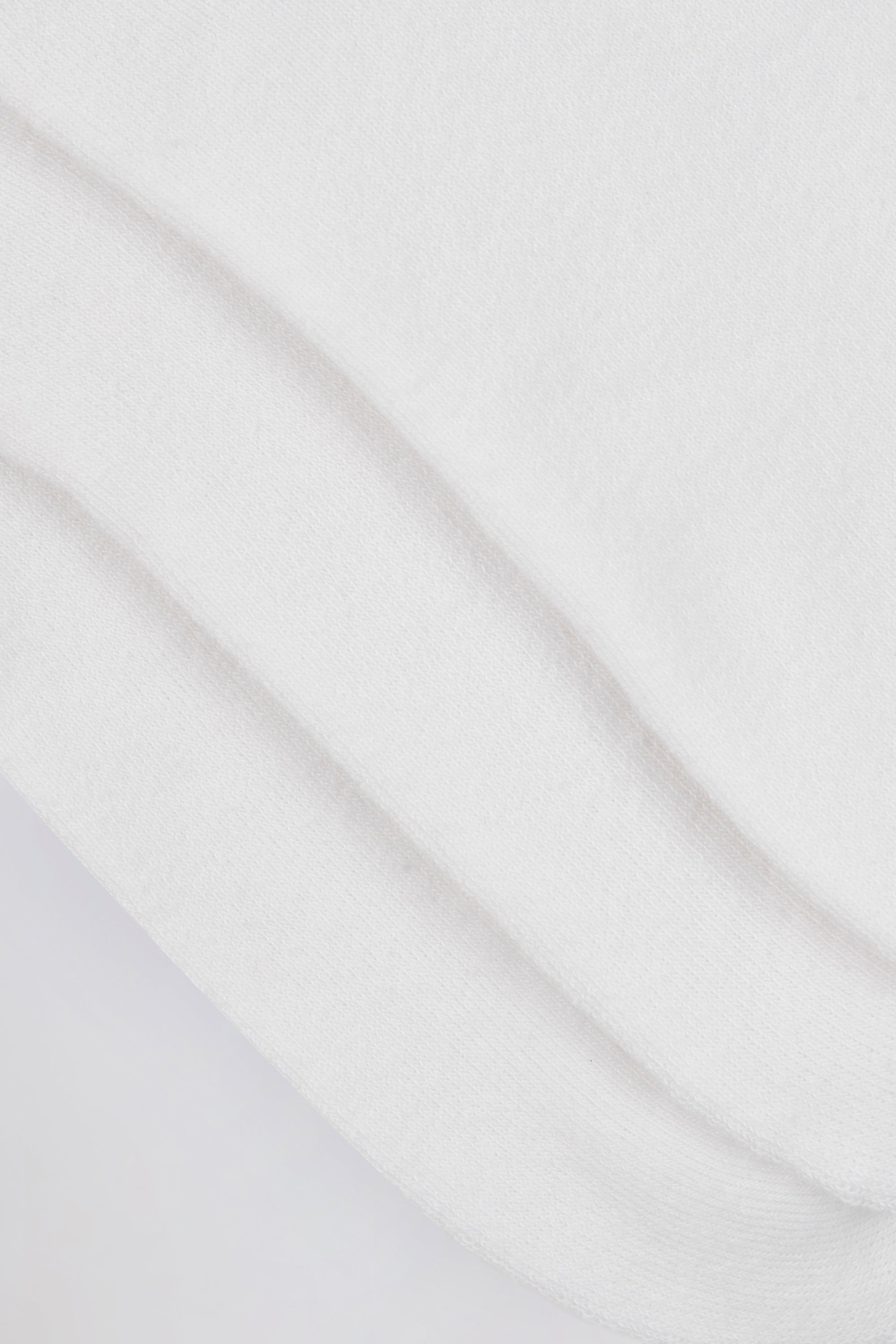 Ribbed Half-Crew Sock Bundle in White、mySite、solidvoid