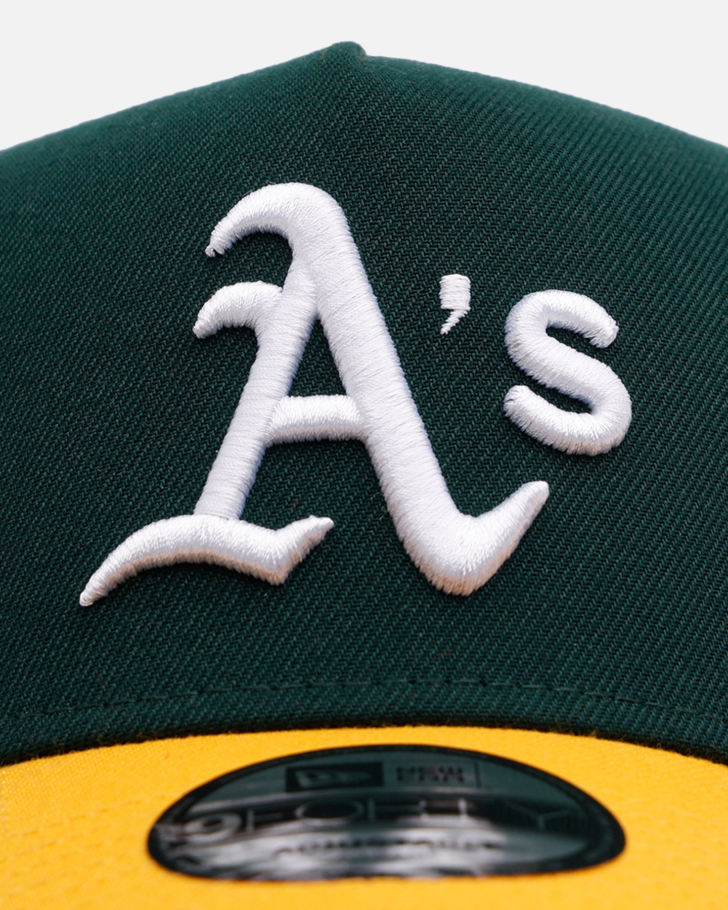 New Era Oakland Athletics 'Oakland Forever' 9FORTY A-Frame Snapback Green/Yellow、mySite、zt4zffjzw
