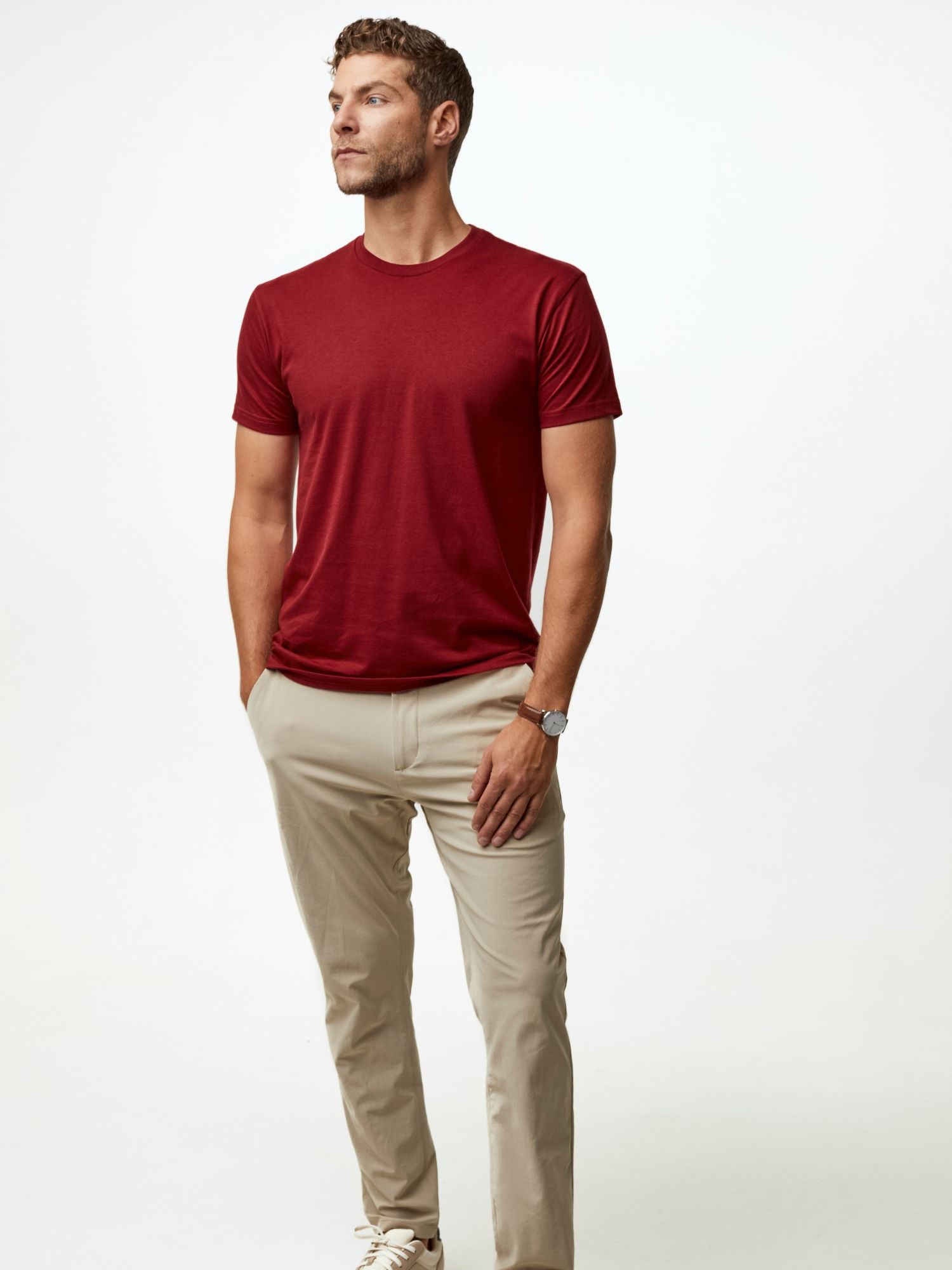  Cosmic Red Crew Neck FINAL SALE、mySite、ghnorth