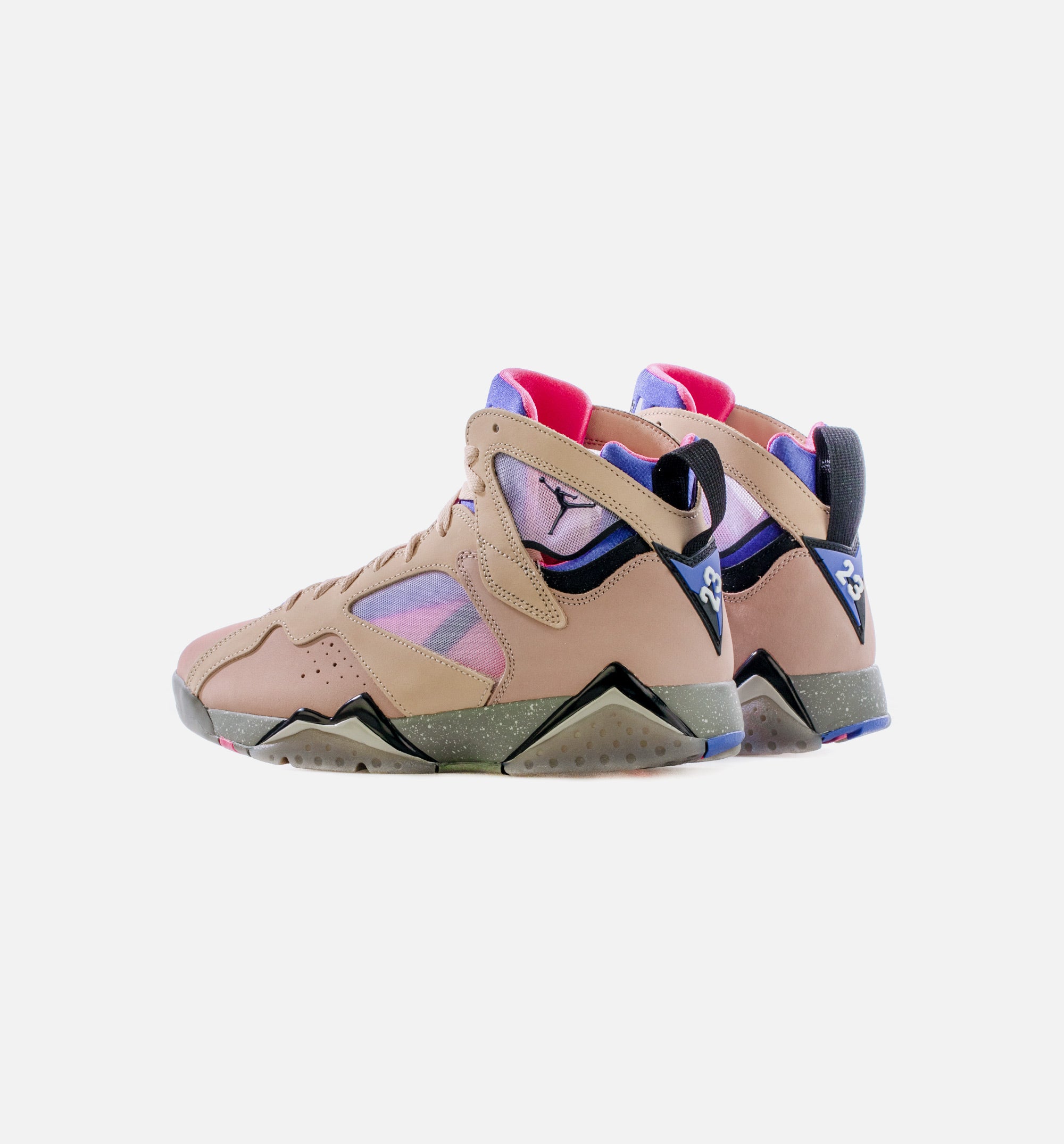 Air Jordan 7 Sapphire Mens Lifestyle Shoe - Beige/Black Free Shipping、mySite、dreamappss